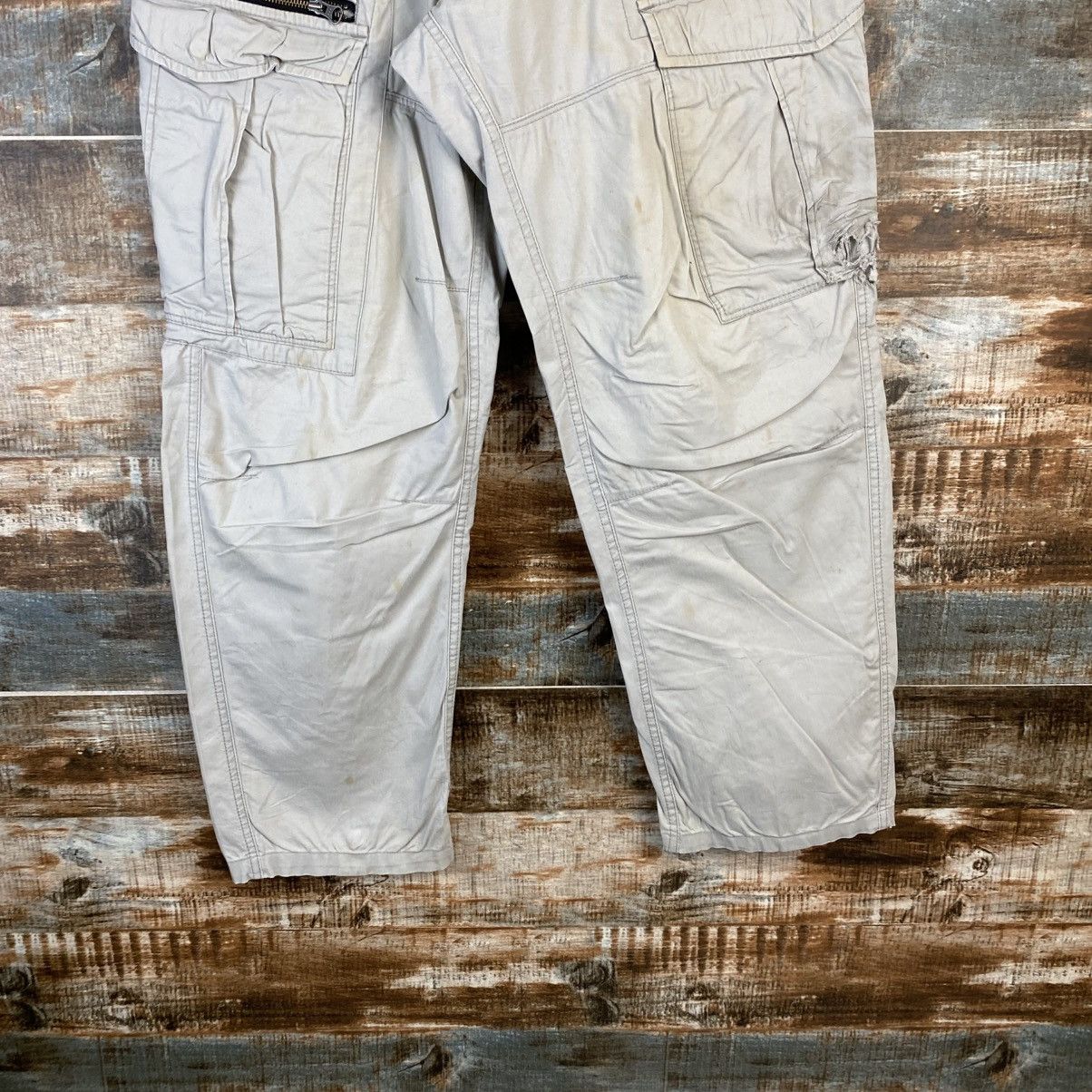 Other DL Xebec White Cargo Multipocket Pants #C1265 Size US 33 - 6 Thumbnail