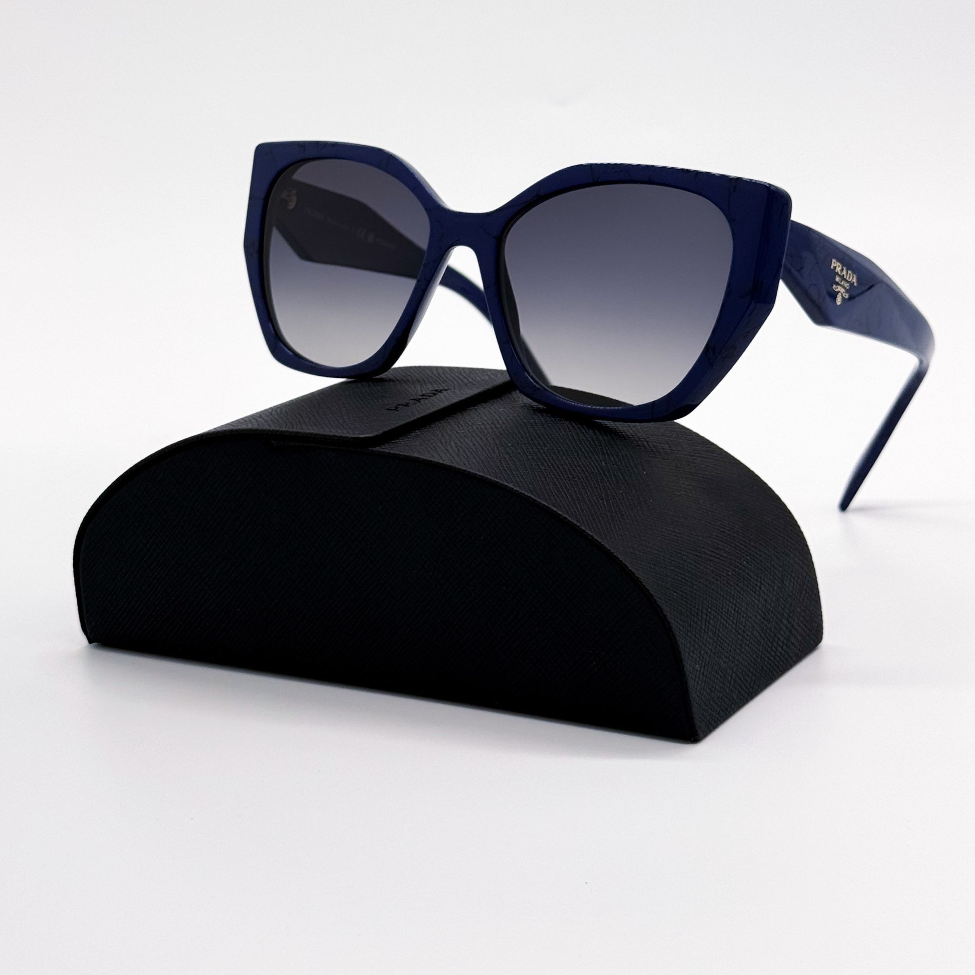 Prada NEW PRADA SUNGLASSES PR19ZS 18D5W1 BLUE PR 19ZS, SPR 19Z Size ONE SIZE - 1 Thumbnail