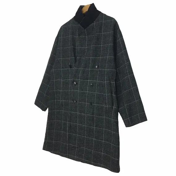 BEAUTY&YOUTH × United Arrows BEAUTY & YOUTH United Arrows Checked PeaCoat Parka Jacket Size L / US 10 / IT 46 - 4 Thumbnail