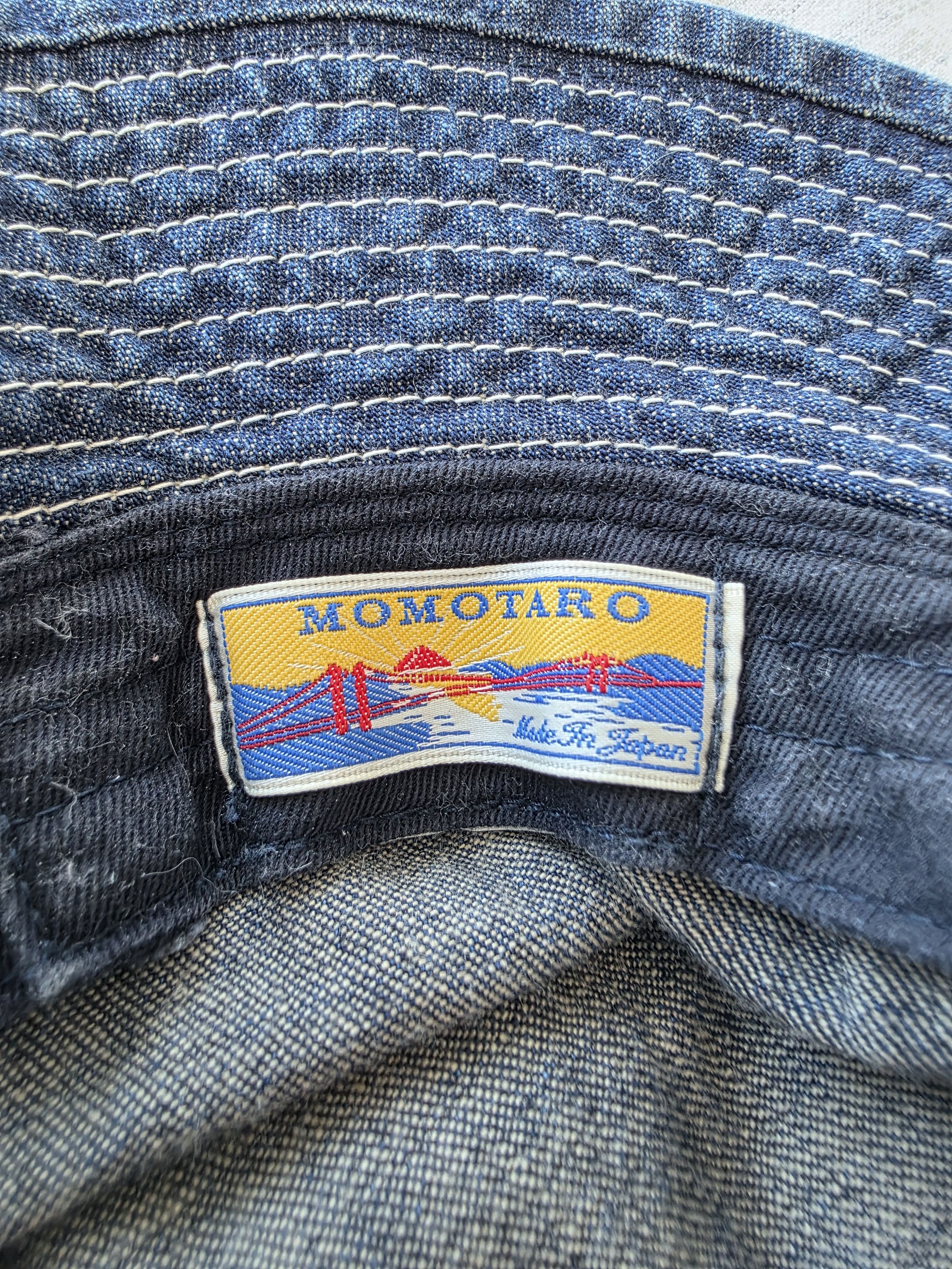 Momotaro Jeans MOMOTARO JEANS BUCKET DENIM HAT Size 26 - 4 Thumbnail