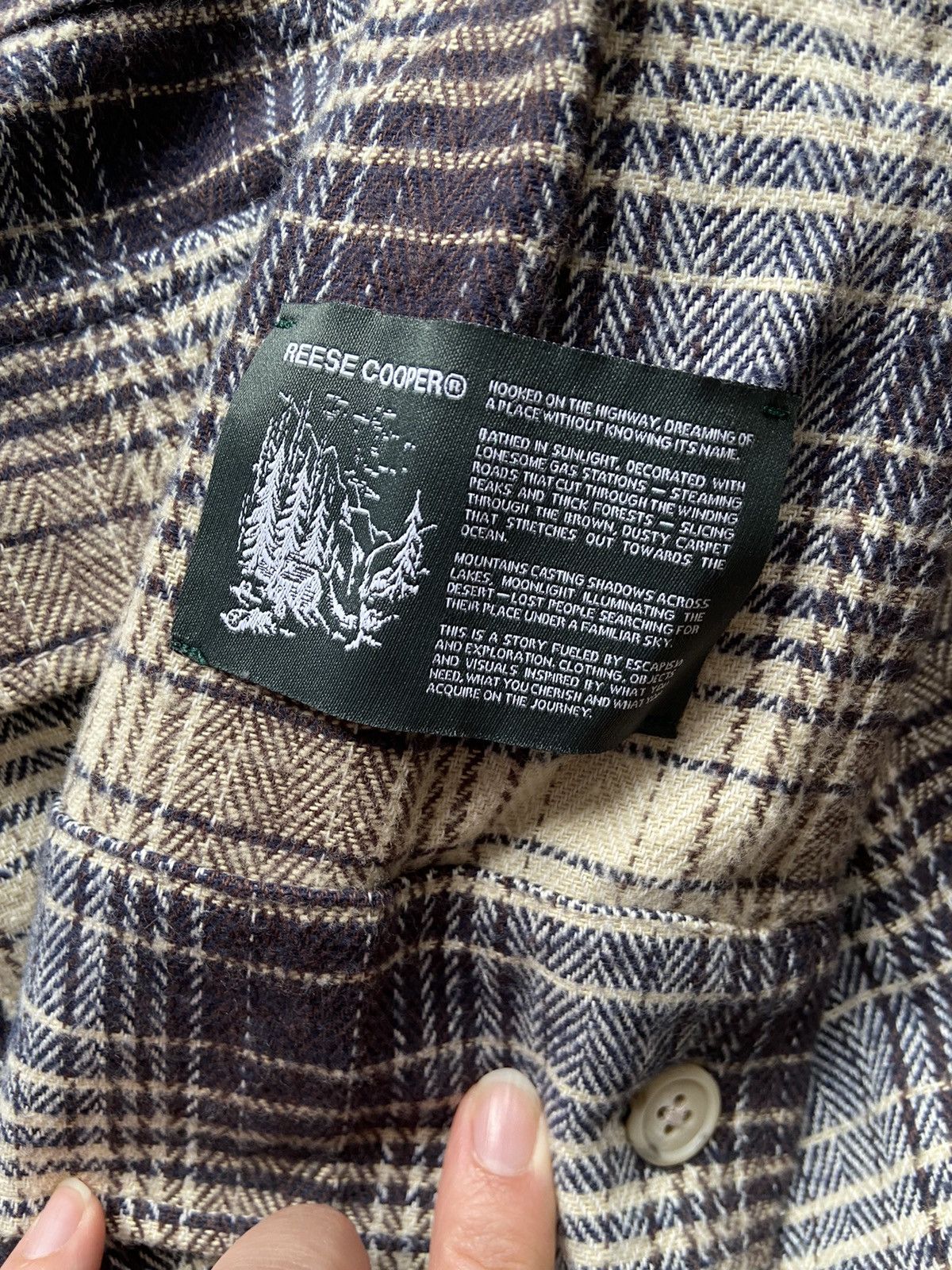 Reese Cooper ‘Fresh Air’ Cargo Flannel Size US S / EU 44-46 / 1 - 3 Thumbnail