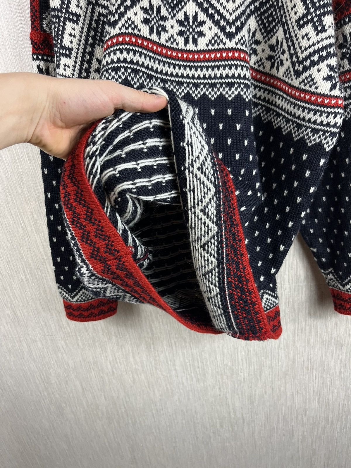 Dale Of Norway × Vintage Vintage Dale of Norway wool heavy knitted sweater patterned Size US L / EU 52-54 / 3 - 13 Thumbnail