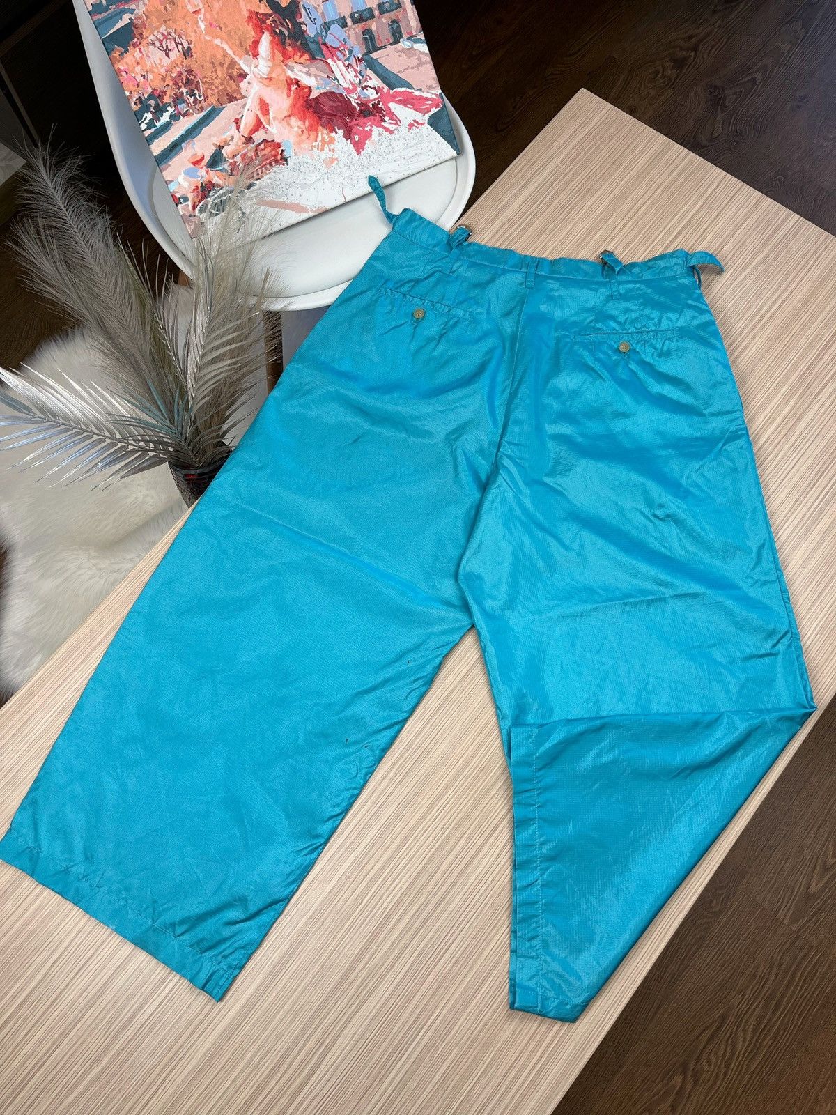 Yohji Yamamoto Very crazy Yohji Yamamoto nylon pants Size US 32 / EU 48 - 8 Thumbnail