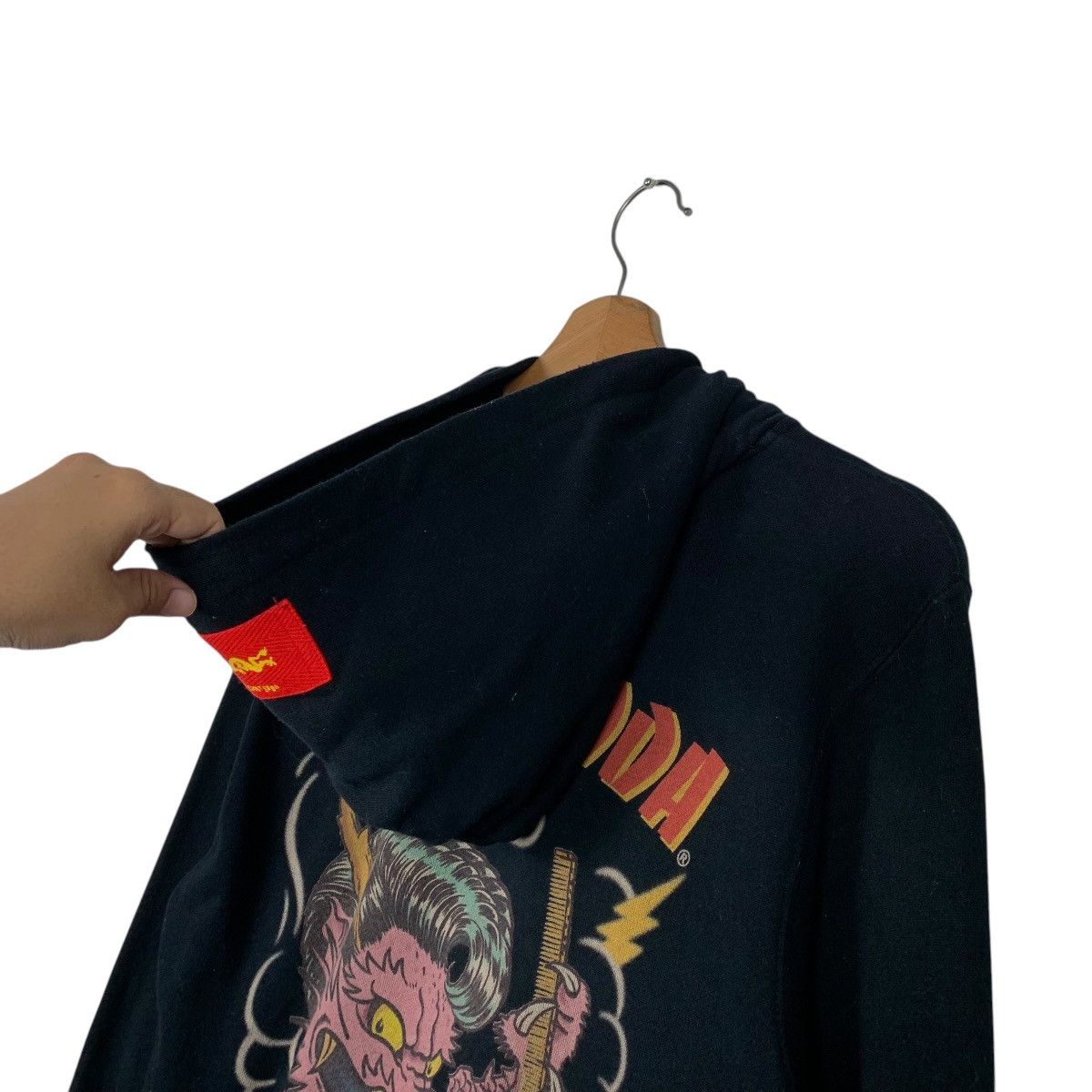 Japanese Brand Japanese Brand Cream Soda Devil Zipper Hoodie Size US M / EU 48-50 / 2 - 9 Thumbnail