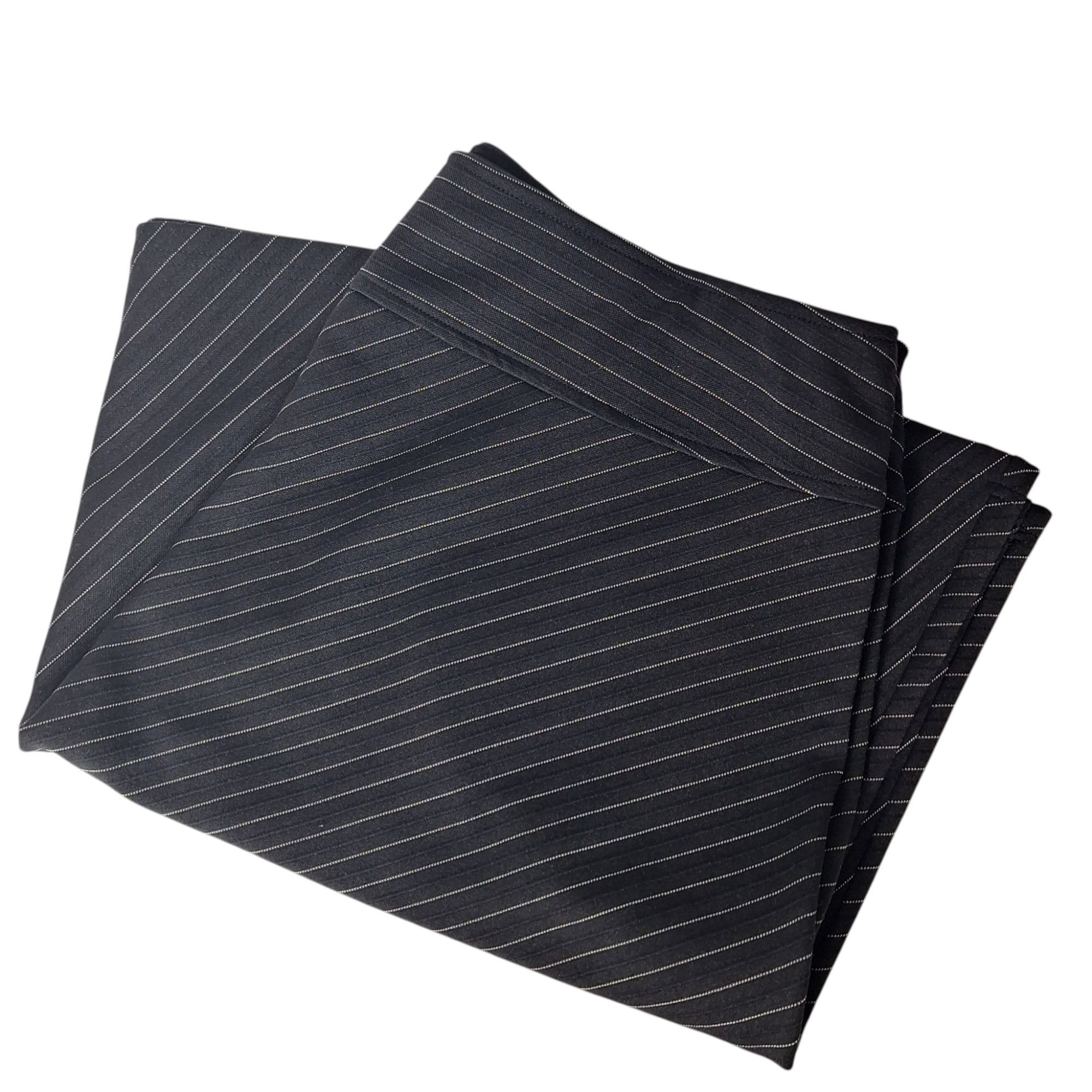 Other Vtg Fashion Bug Pinstripe Mini Skirt Office Siren Dark Acade Size 40" / US 18 - 1 Thumbnail