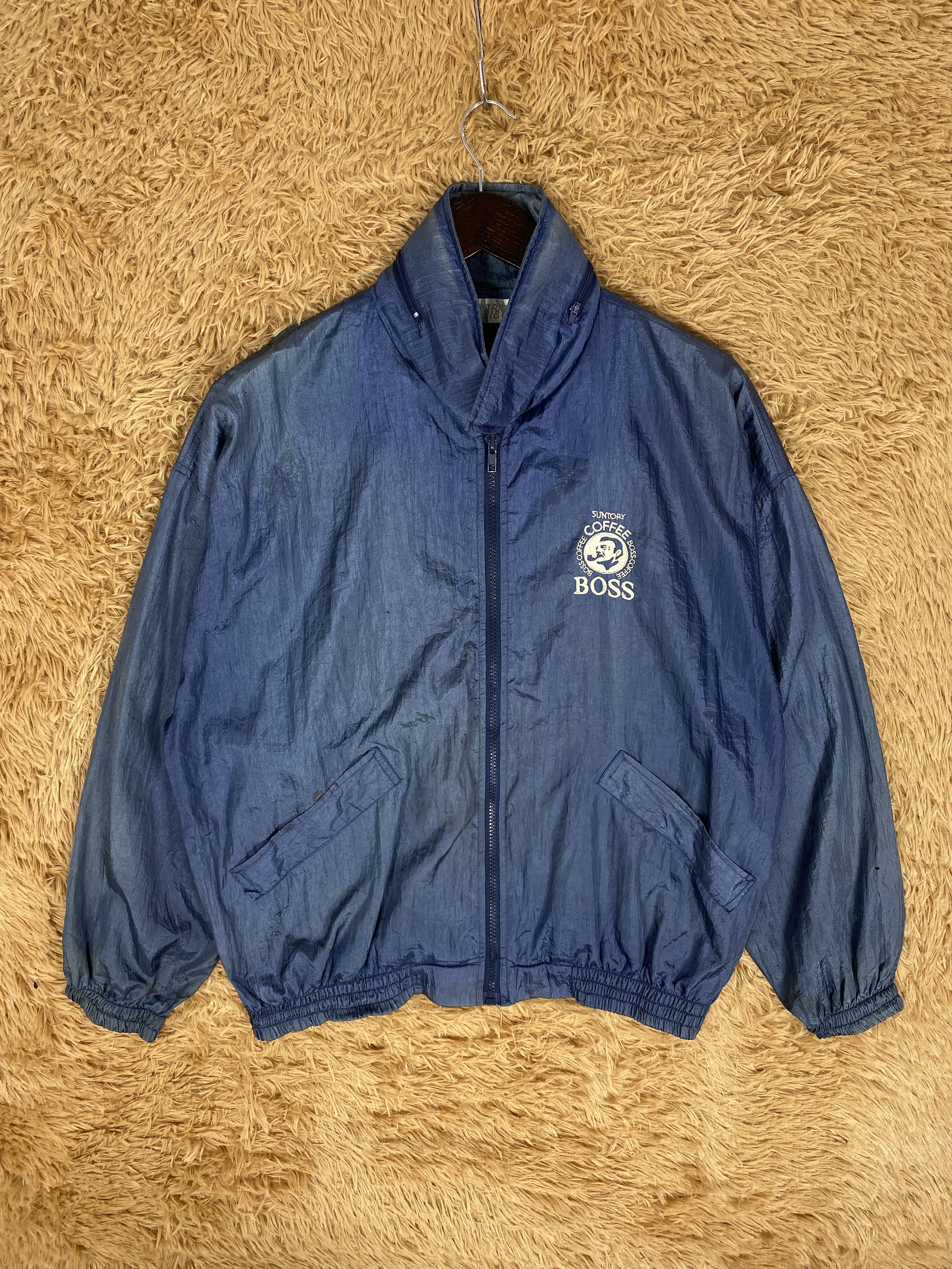 Japanese Brand Vintage Suntory Boss Coffee Sun Faded Jacket J2266 Size US L / EU 52-54 / 3 - 1 Thumbnail
