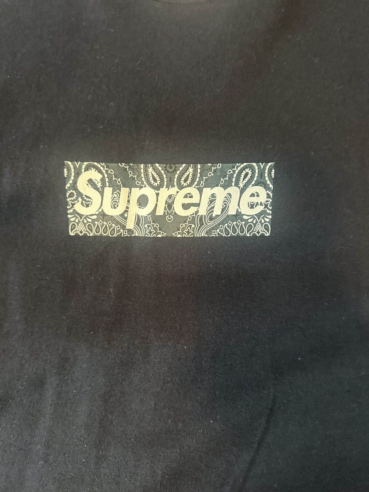 Supreme Supreme Paisley Box Logo Shirt Size US L / EU 52-54 / 3 - 2 Thumbnail
