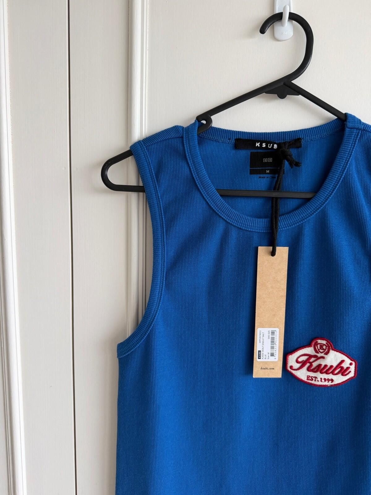 Ksubi new ksubi tee shirt mens klasse debut singlet blue medium Size US M / EU 48-50 / 2 - 2 Thumbnail