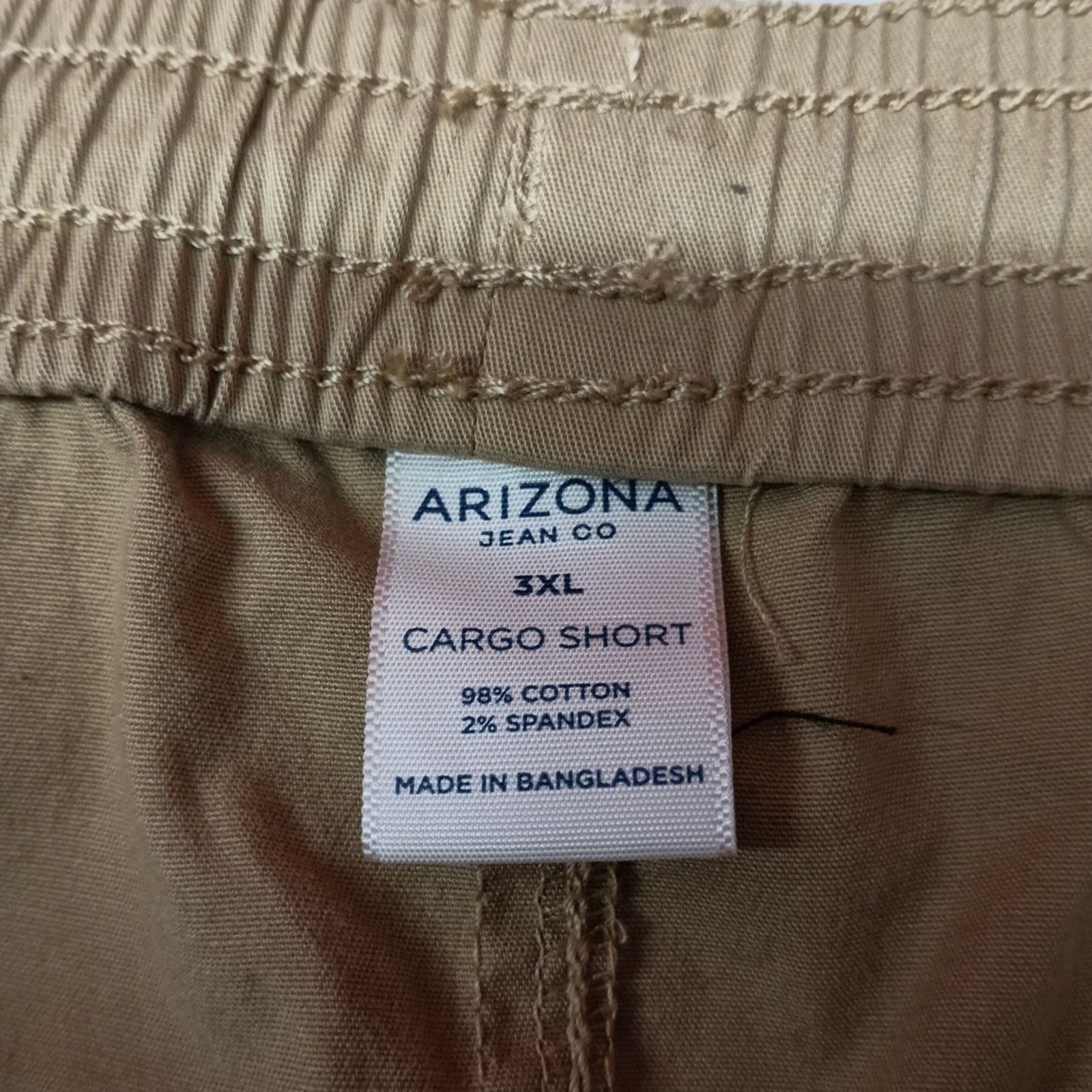 Arizona Jean Co. Arizona Baggy Fit Flex Cargo Shorts Men's Size 3XL Khaki Size US 44 / EU 60 - 3 Thumbnail