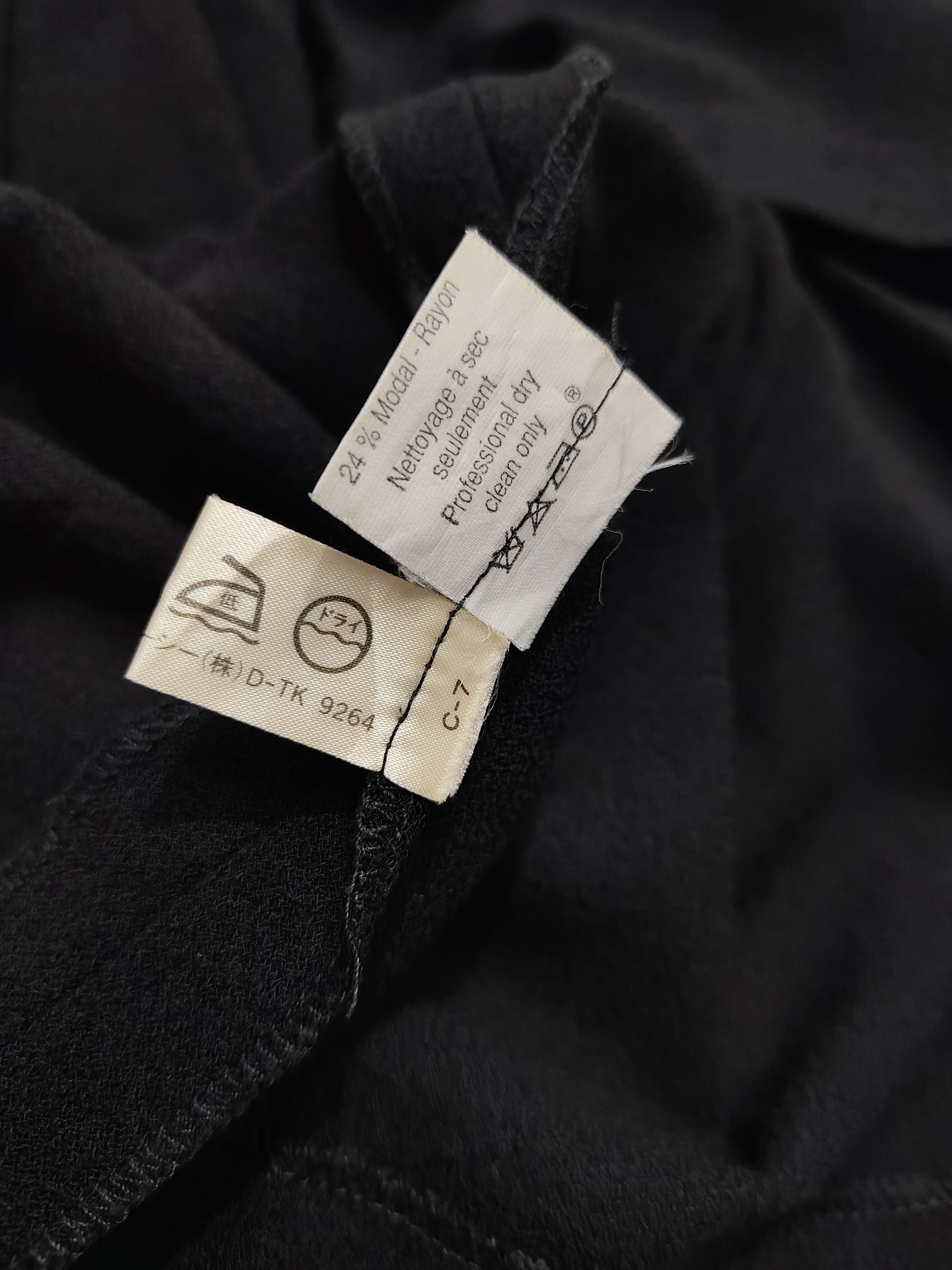 Celine 80s Celine- Archive Trompe L’Oeil Tailoring Wool Velvet Trim Size M / US 6-8 / IT 42-44 - 9 Thumbnail