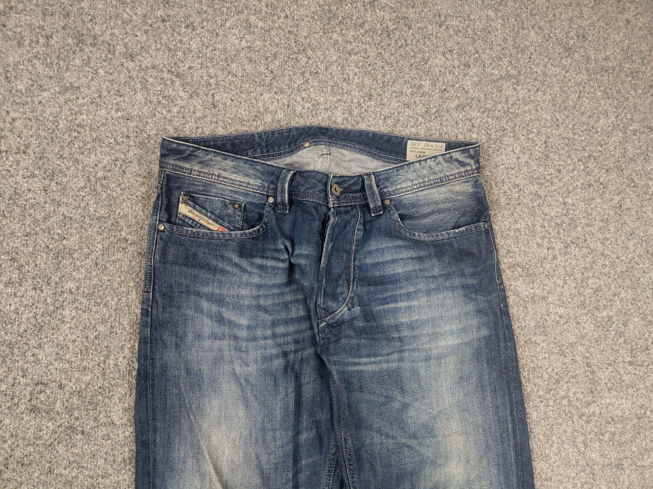 Diesel Vintage Diesel larkee Faded denim Y2k Straight cut jeans LGB Size US 32 / EU 48 - 4 Thumbnail