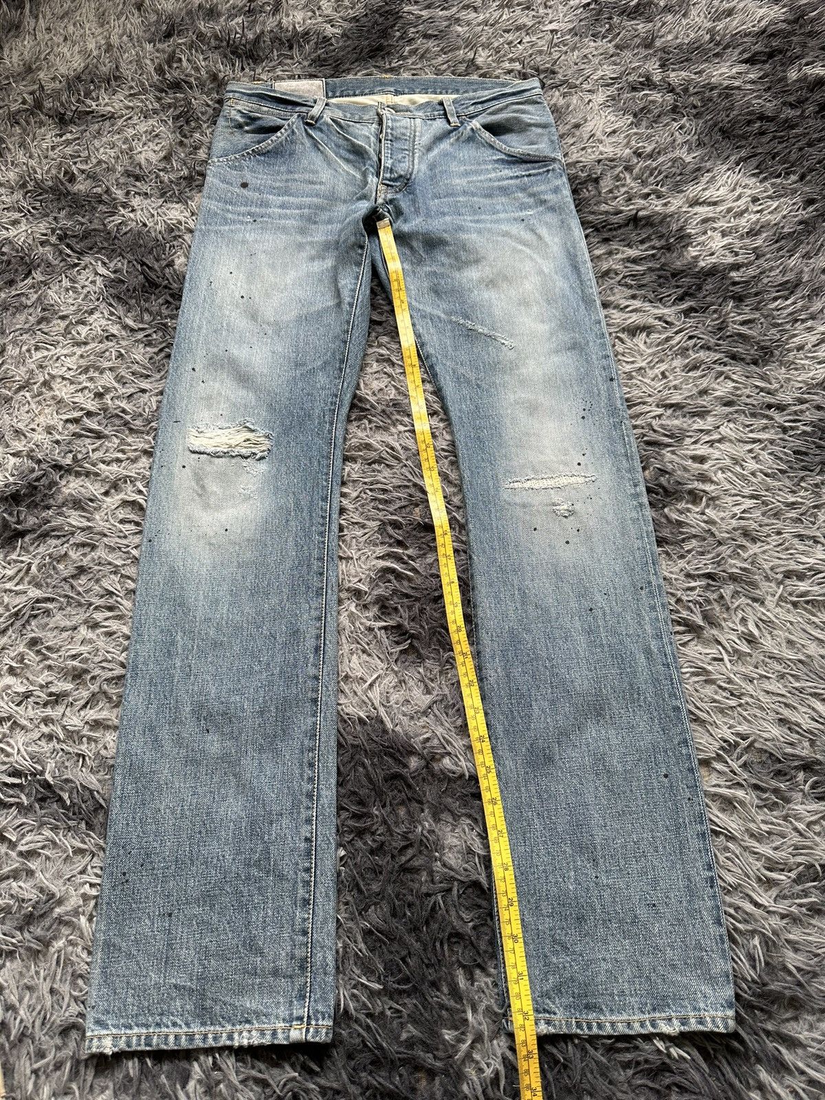 Kazuyuki Kumagai Attachment 2010's Attachment Japan distressed blue denim Size US 32 / EU 48 - 21 Thumbnail