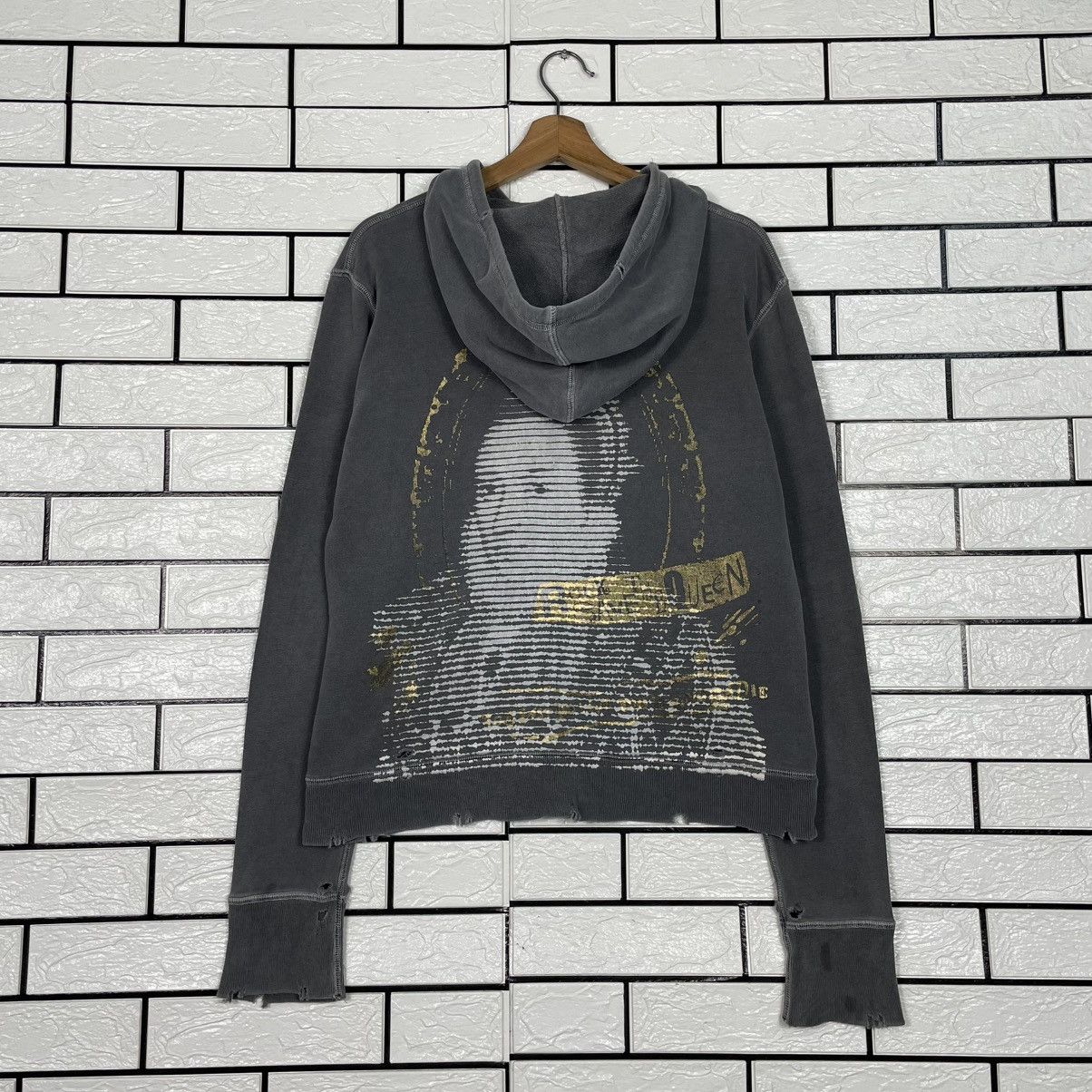 Japanese Brand Rock In Save The Queen Zipper Hoodie Size M / US 6-8 / IT 42-44 - 8 Thumbnail