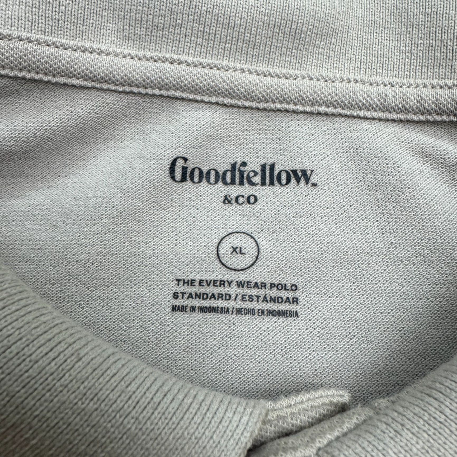 Vintage Goodfellow & Co Polo Shirt Mens XL Tan Short Sleeve Cotton Blend Size US XL / EU 56 / 4 - 4 Thumbnail