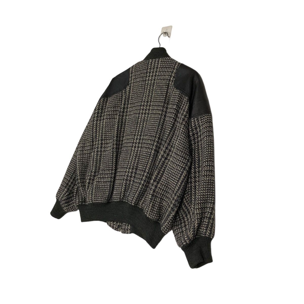 Issey Miyake 🔥VINTAGE 80’s WOOL HERRINGBONE BOMBER JACKET ISSEY MIYAKE Size US M / EU 48-50 / 2 - 12 Thumbnail