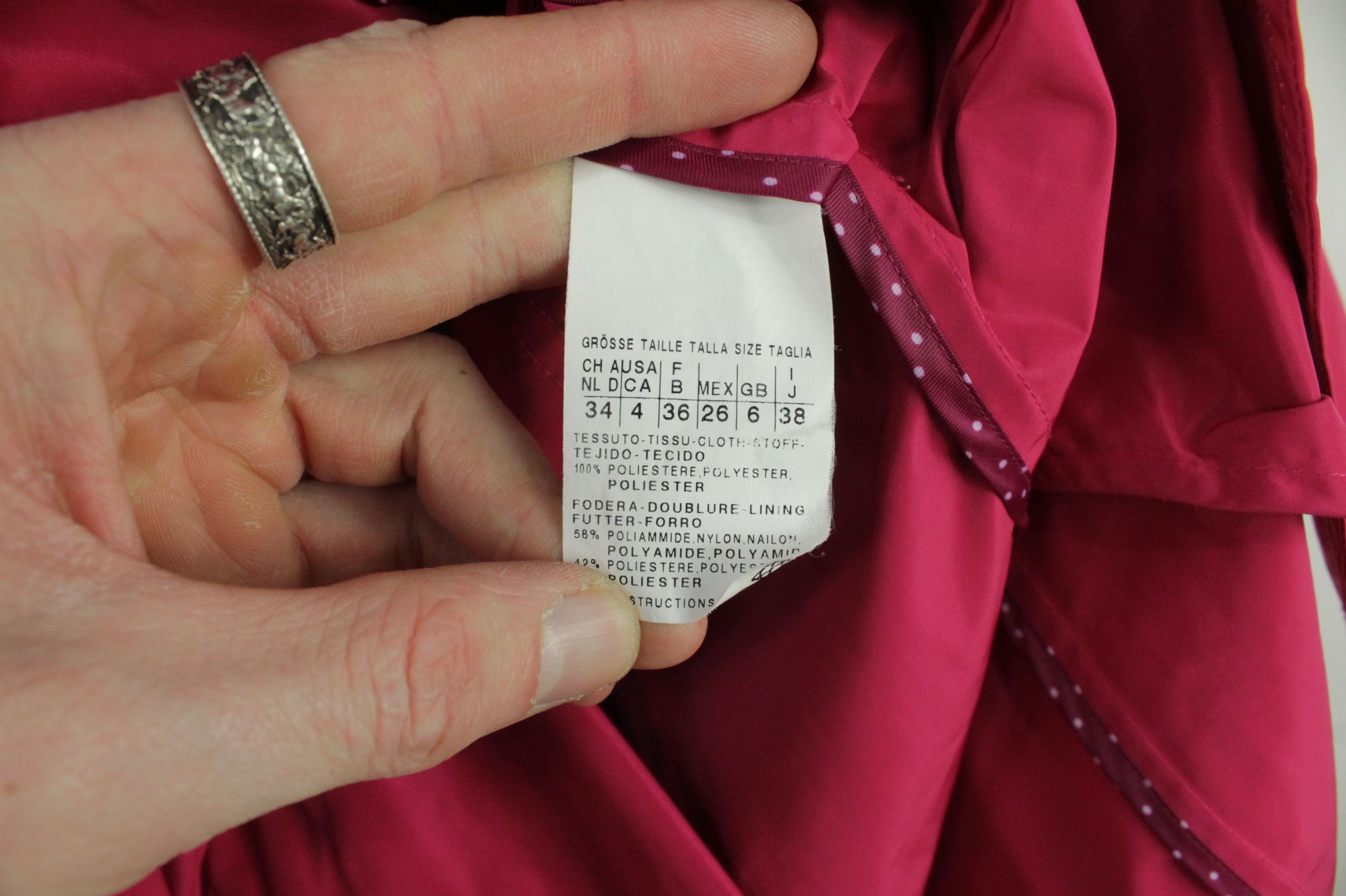 Weekend Max Mara Weekend Max Mara Double-Breasted Belted Pink Trench Coat Size S / US 4 / IT 40 - 10 Thumbnail