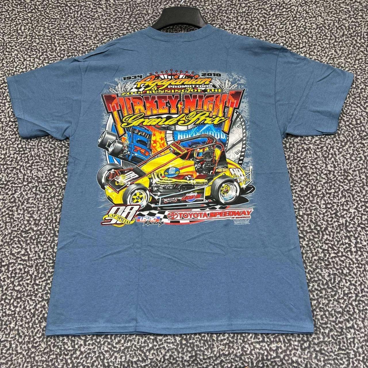 Gildan Vintage Turkey Night Grand Prix Shirt Men L Racing Deadstock Size US L / EU 52-54 / 3 - 1 Thumbnail