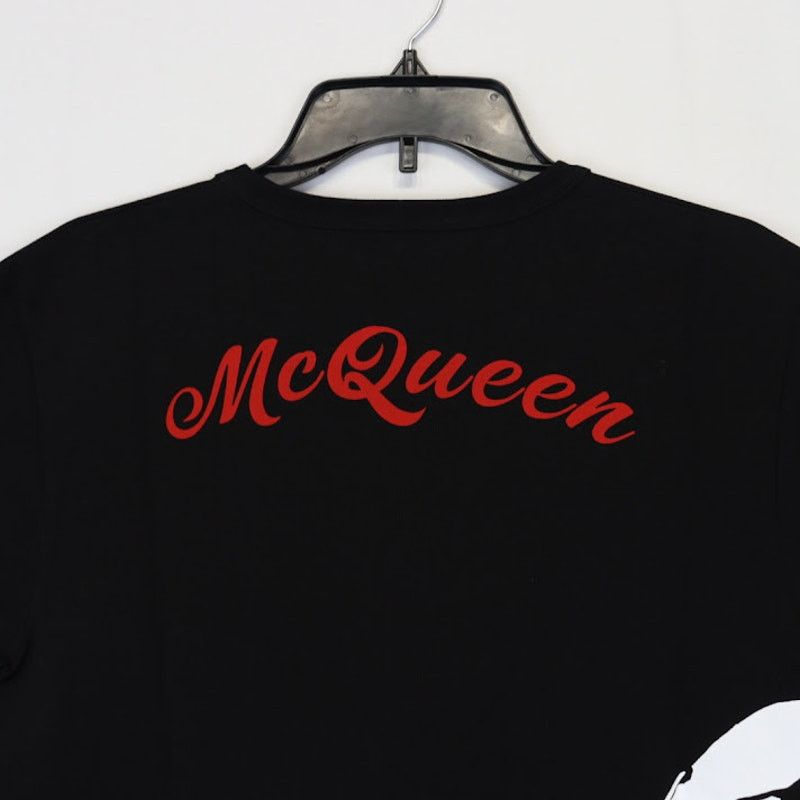 Alexander McQueen o1rshd1 ***Defective / T-Shirt in Black Size US S / EU 44-46 / 1 - 11 Thumbnail