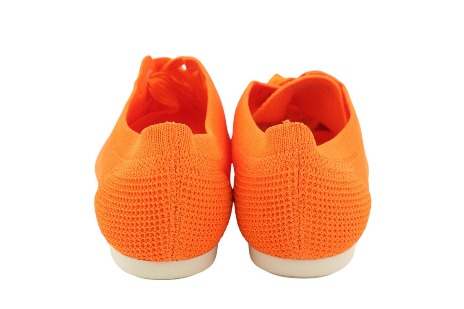 Emporio Armani X3C148 EU37 Orange Low Flat Sneakers 84779 Size US 6 / IT 36 - 6 Thumbnail