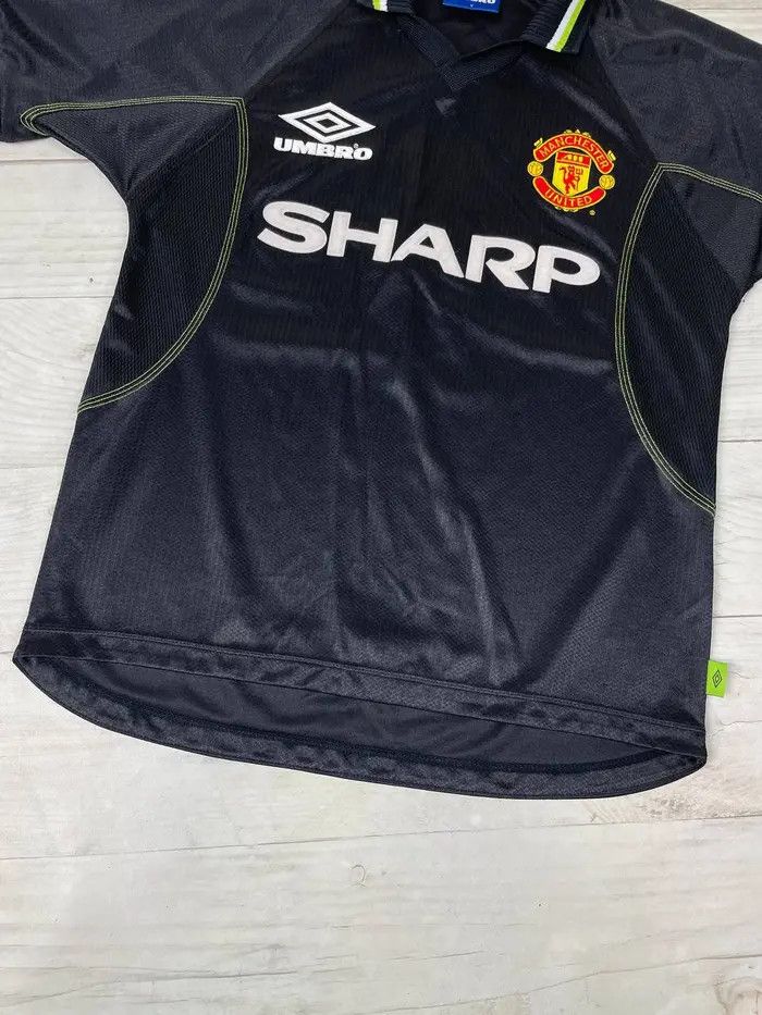 Umbro Vintage Manchester United 1998 1999 Cole #9 Third Shirt Size US S / EU 44-46 / 1 - 4 Thumbnail
