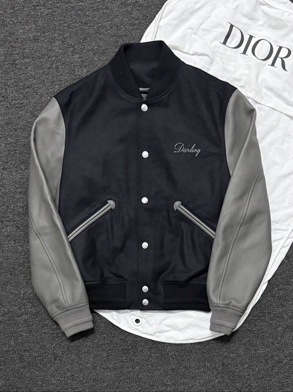 Dior Dior Diorling Varsity Jacket Size 44 Size US S / EU 44-46 / 1 - 1 Thumbnail