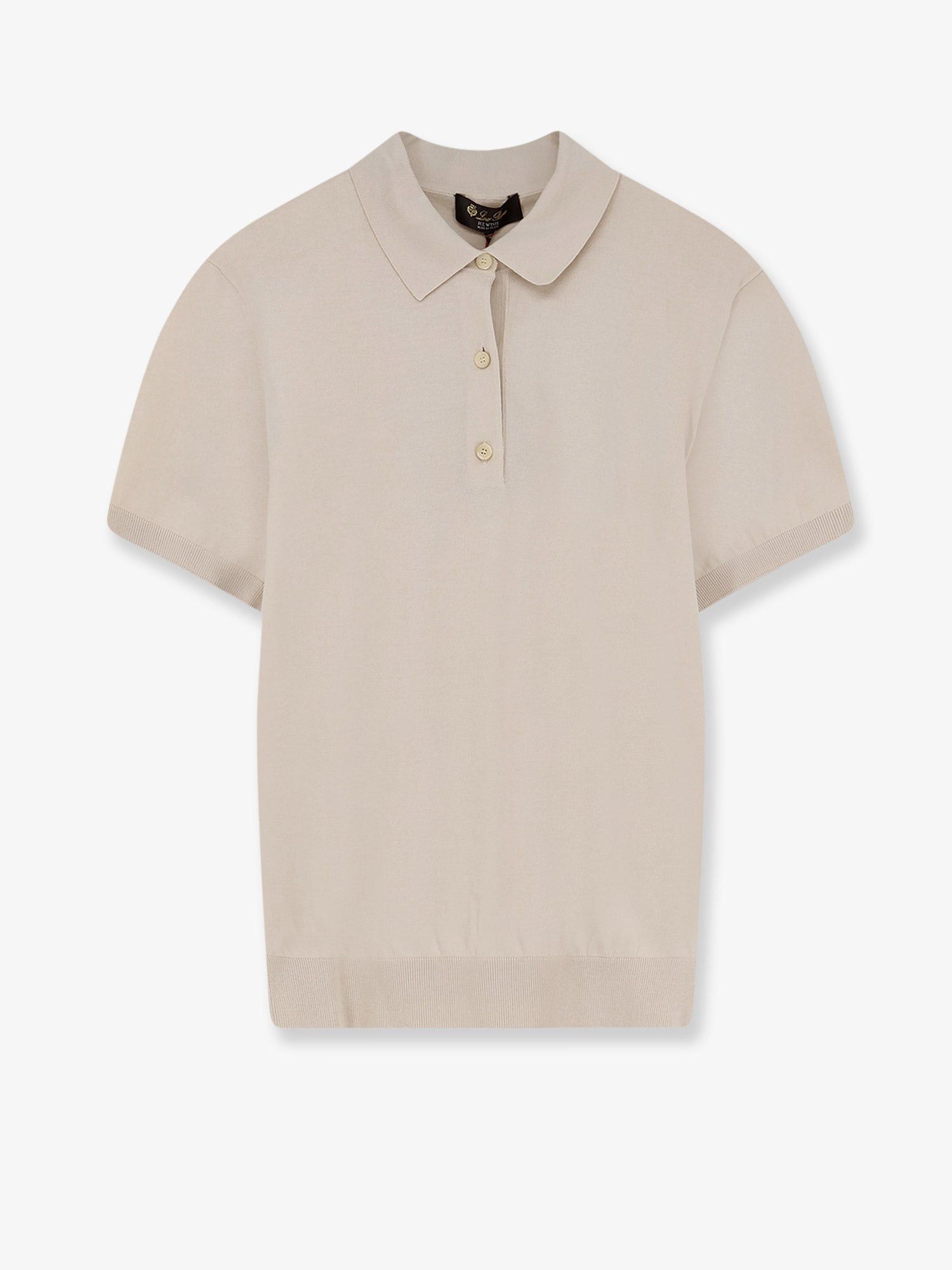 Loro Piana Loro Piana Ice Wish cotton polo shirt Tag Size IT 46 Women - USA Tariffs Included Size L / US 10 / IT 46 - 1 Thumbnail