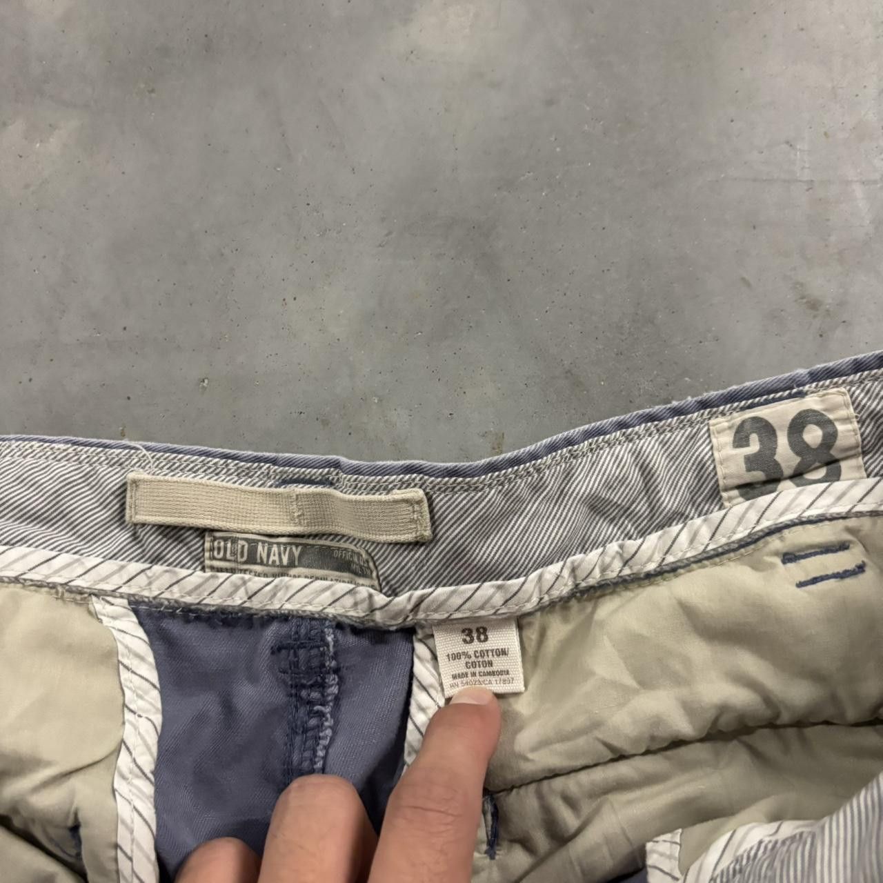Vintage Crazy Vintage Y2K/2000s Baggy Light Blue Streetwear Skater Cargo Shorts! Size 38 Size US 38 / EU 54 - 6 Thumbnail