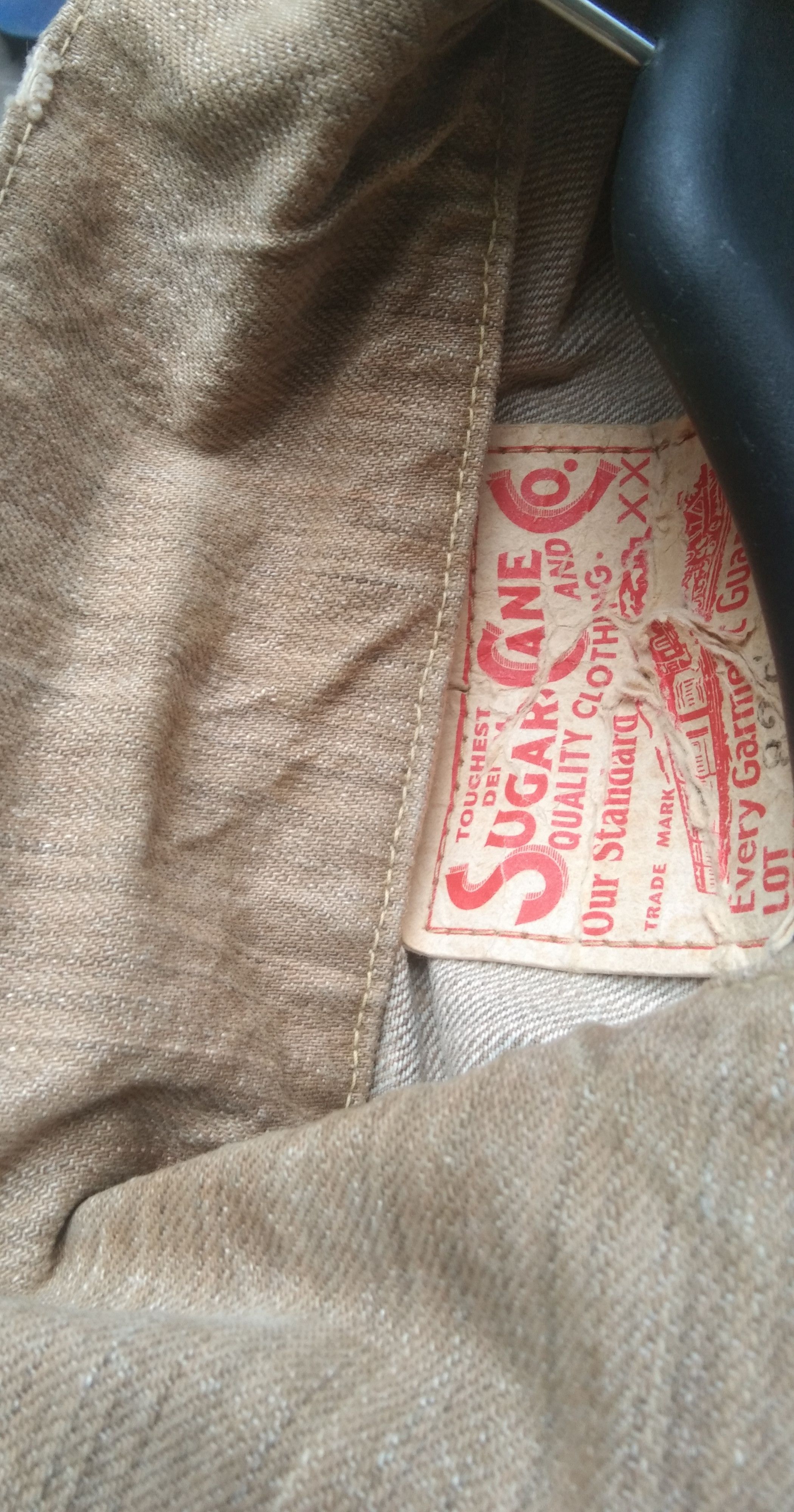 Sugar Cane Sugar cane &co trucker jacket Size US M / EU 48-50 / 2 - 8 Thumbnail