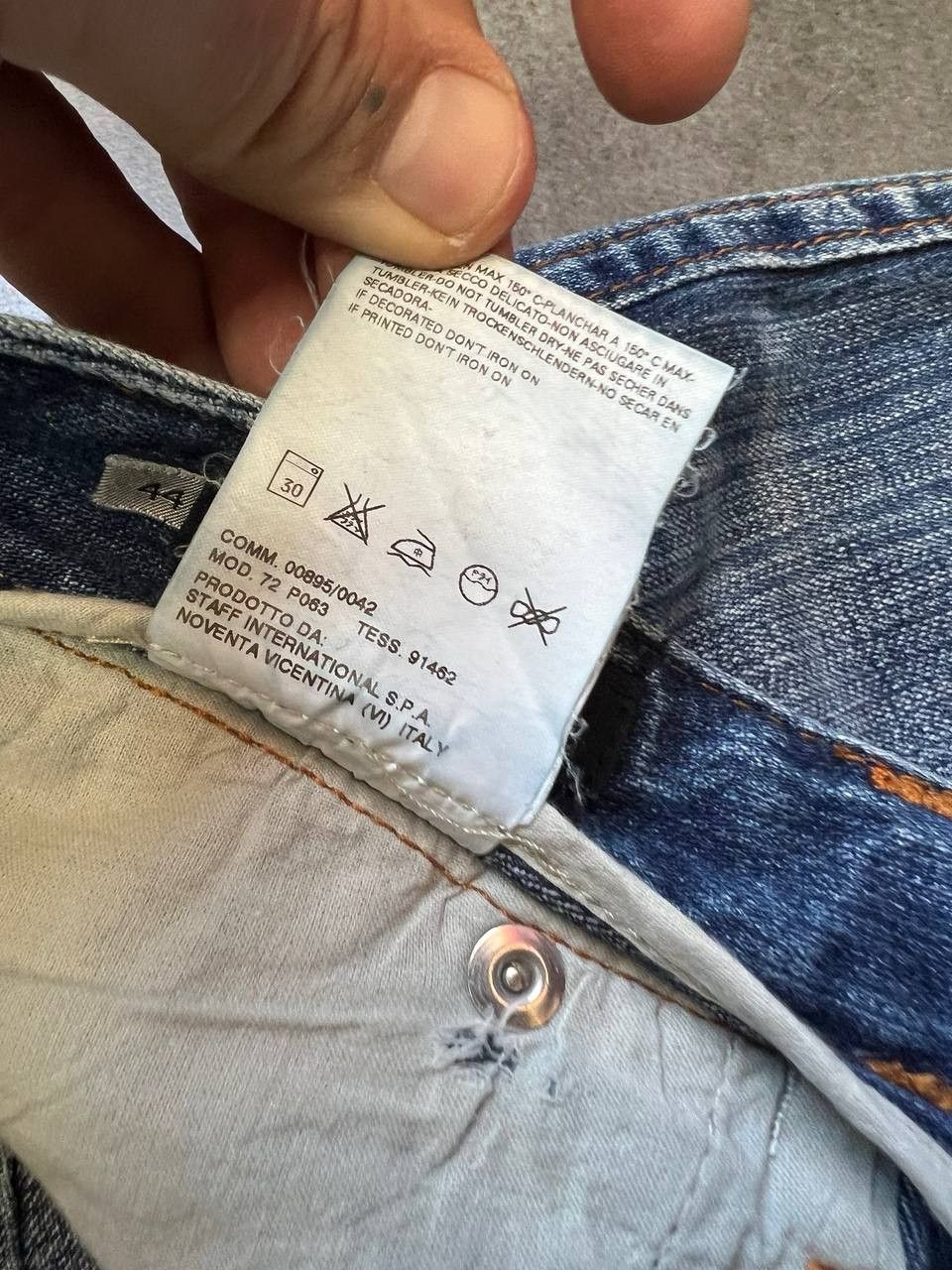 Dsquared2 F/W2005 Dsquared2 'Twins Range' Embroidery Pocket Size US 28 / EU 44 - 12 Thumbnail