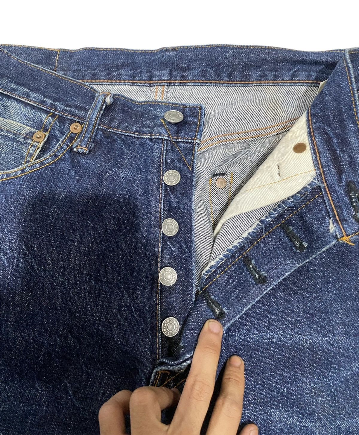 Japanese Brand × Studio D'Artisan Studio D’artisan Selvedge Size US 28 / EU 44 - 4 Thumbnail