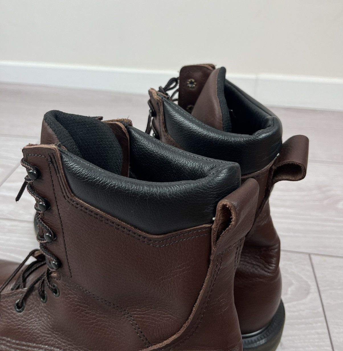 Red Wing Red Wing Industrial Brown Leather Working Boots Size US 11.5 / EU 44-45 - 17 Thumbnail