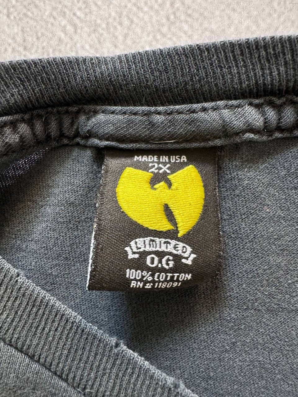 Band Tees Vintage Wu Tang Clan Distressed Tee Roll That Shit Smoke Size US XXL / EU 58 / 5 - 7 Thumbnail