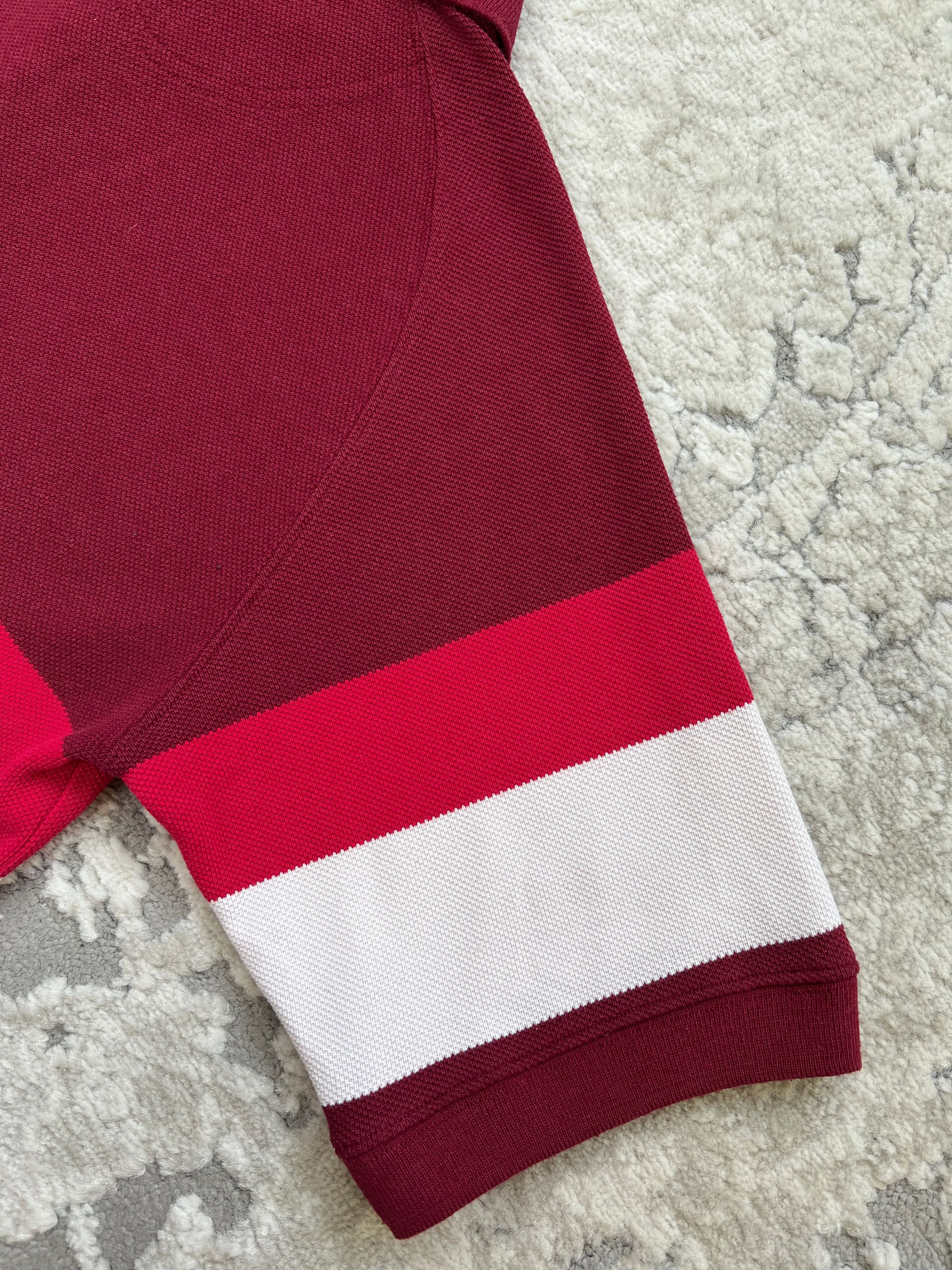 Adidas Vintage Adidas Striped Polo Shirt - Corporate Logo Line Size US S / EU 44-46 / 1 - 11 Thumbnail