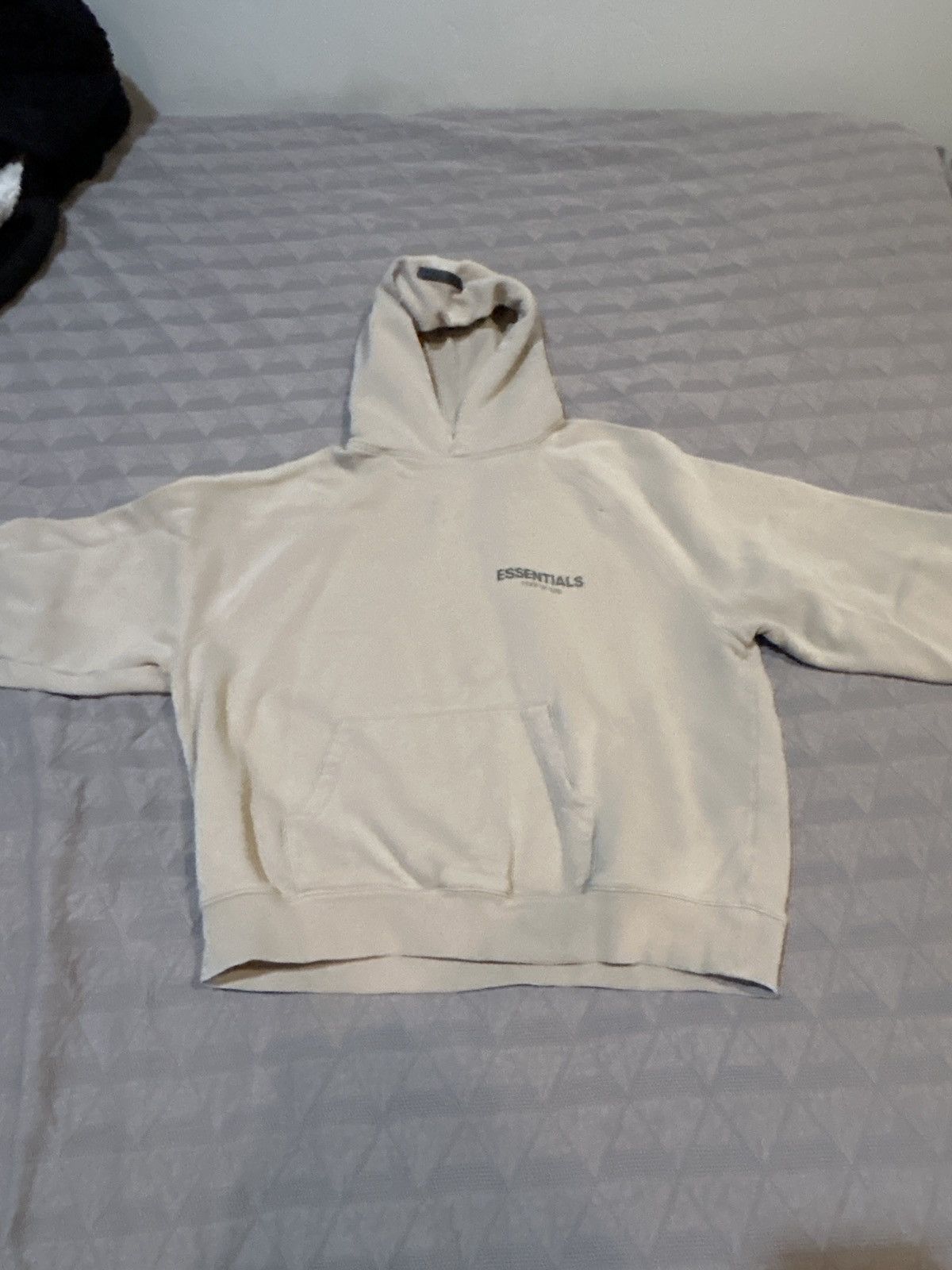 Essentials Beige essentials hoodie Size US M / EU 48-50 / 2 - 2 Thumbnail
