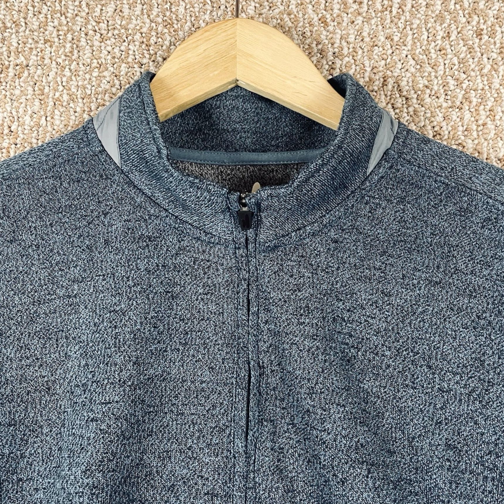 johnnie-O johnnie-O Reflex 1/4 Zip Mens Large Blue Pullover Performance Golf Preppy E329 Size US L / EU 52-54 / 3 - 2 Thumbnail