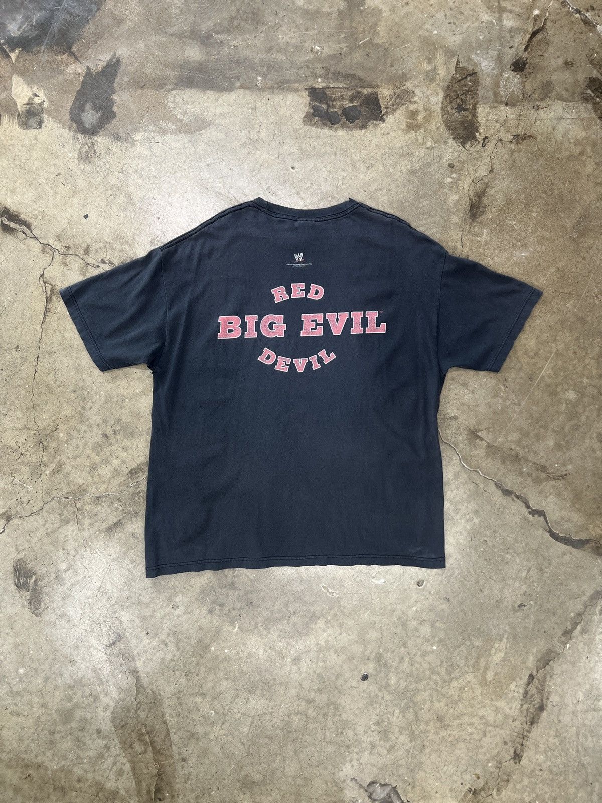 WWE Vintage 2002 WWE Undertaker Big Evil Wrestling Tee XL Size US XL / EU 56 / 4 - 5 Thumbnail