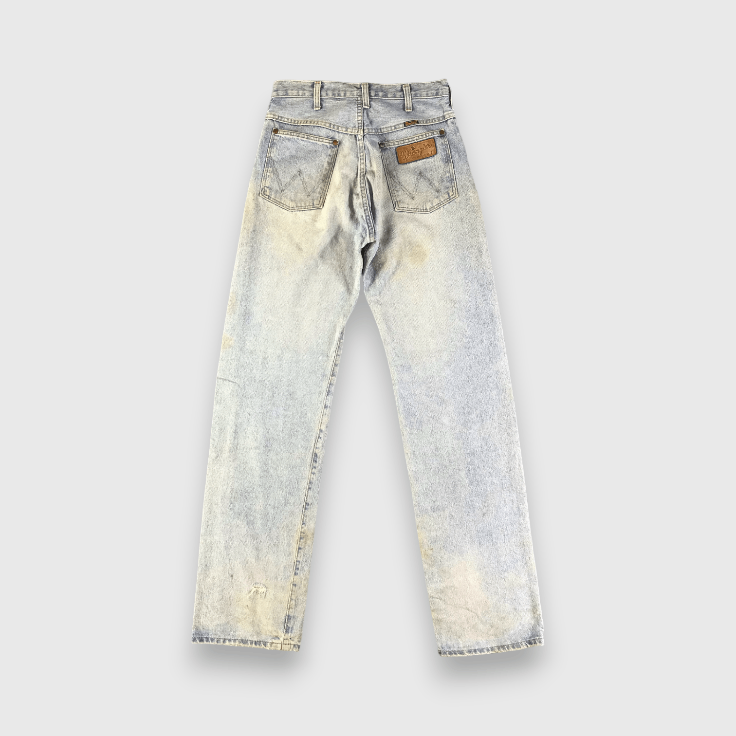 Vintage Vintage Light Wash Wrangler Redline Jeans-J2943 Size US 29 - 2 Thumbnail