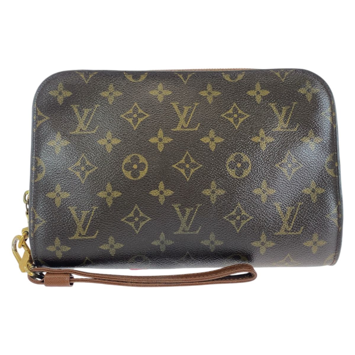 Louis Vuitton Louis Vuitton Monogram Orsay Clutch Brown Canvas