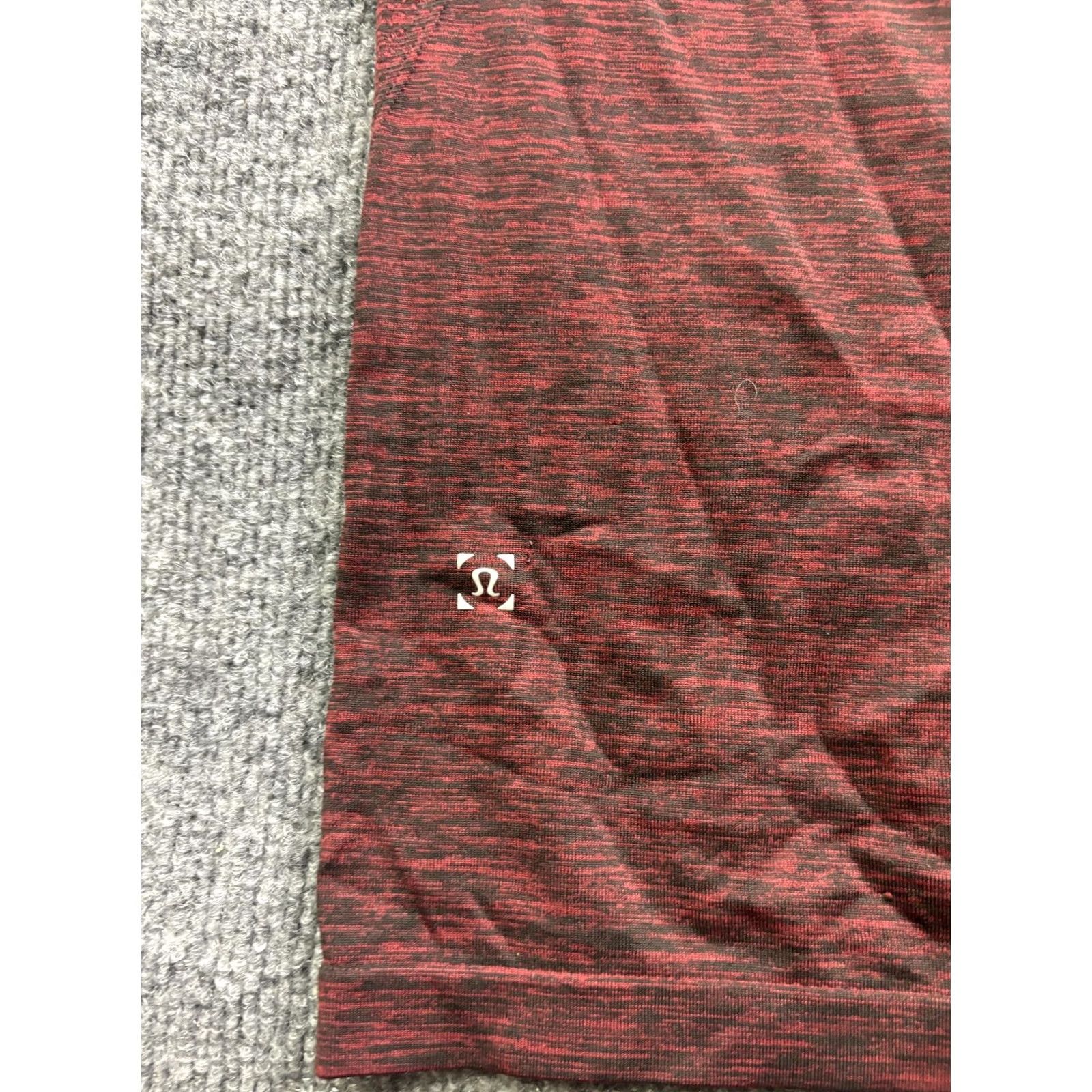 Lululemon Lululemon Shirt Mens Large Red Short Sleeve Athletic Running Training Top Size US M / EU 48-50 / 2 - 6 Thumbnail