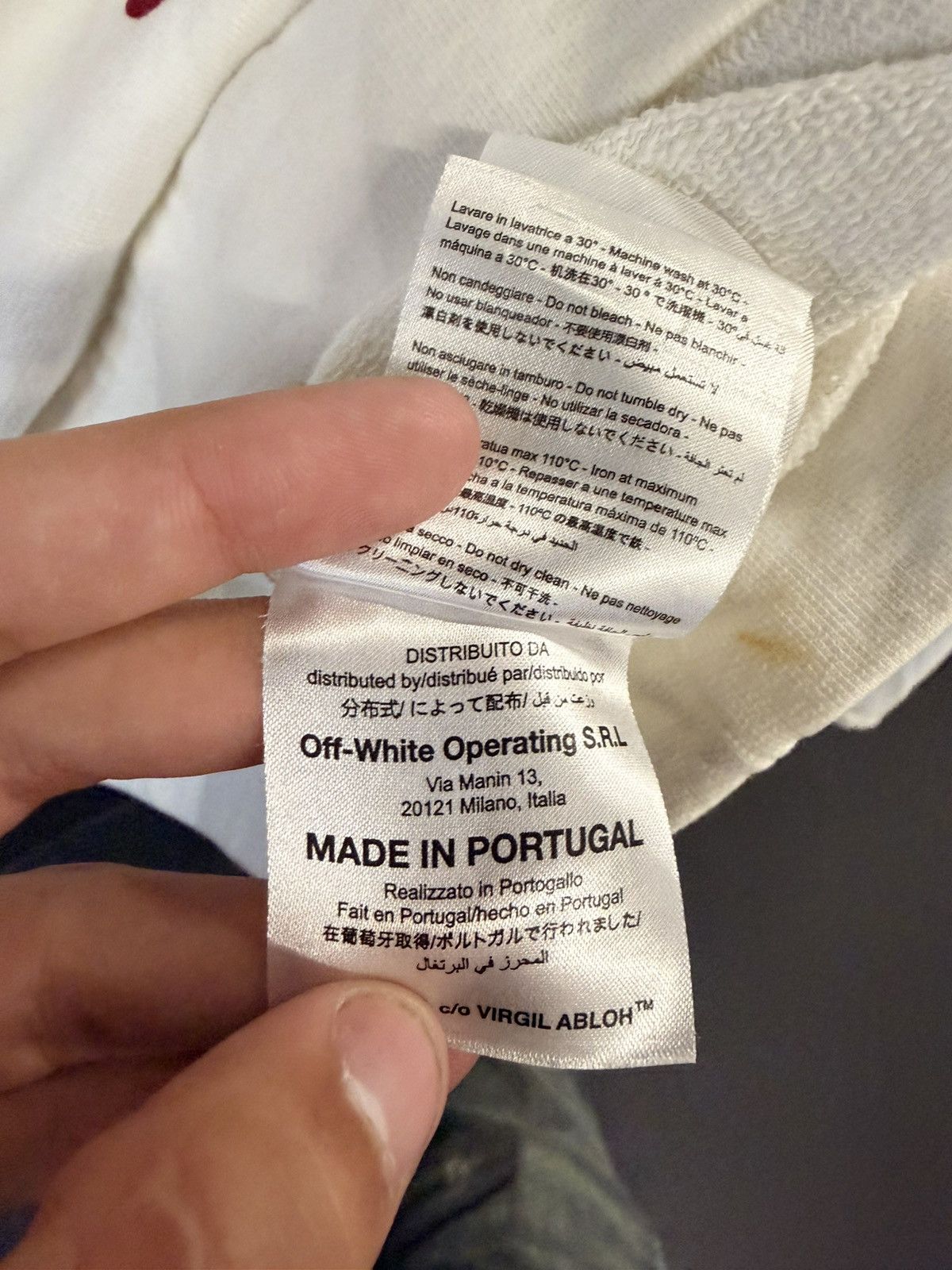 Off-White Off white Hoodie Size US S / EU 44-46 / 1 - 9 Thumbnail