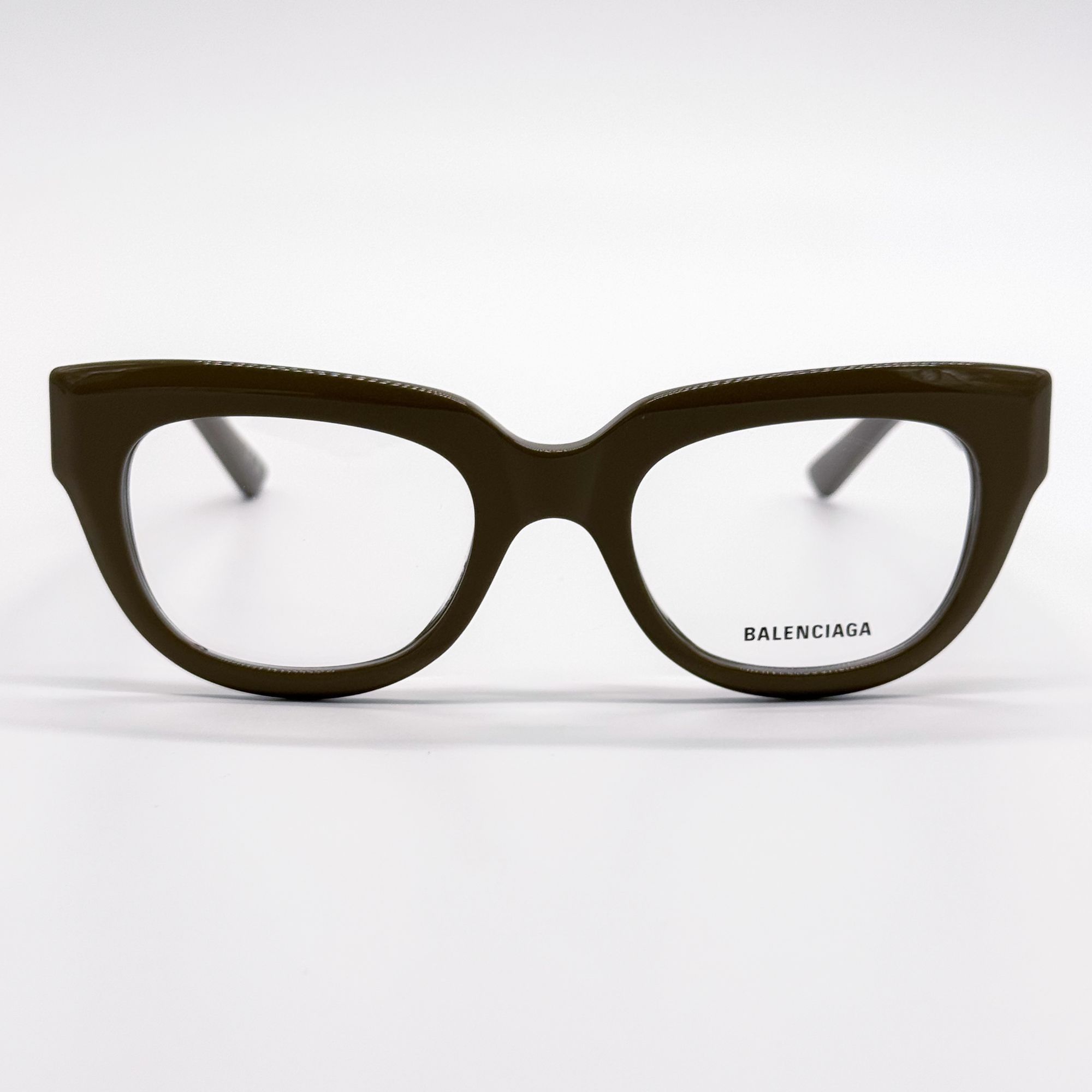 Balenciaga NEW BALENCIAGA BB0239O 004 BROWN CAT EYE WOMEN EYEGLASSES BA Size ONE SIZE - 3 Thumbnail