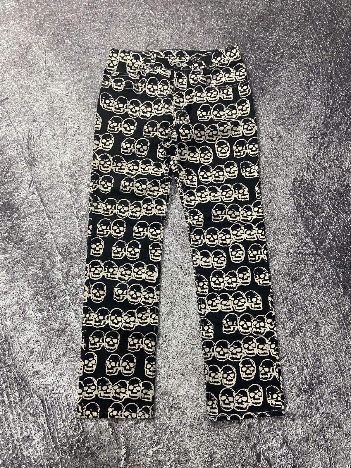 Hysteric glamour skull pile pants