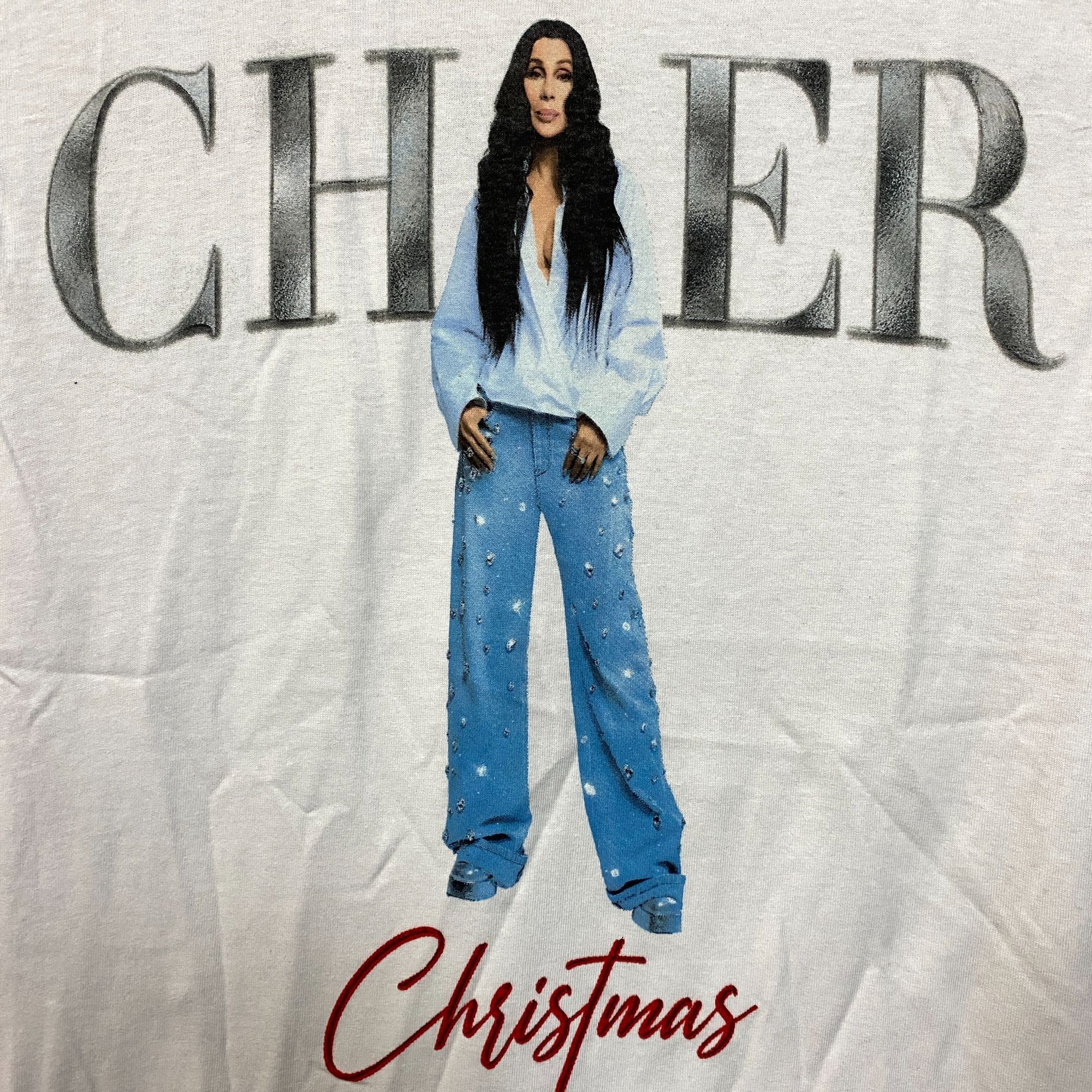 Other Cher Christmas Short Sleeve Graphic T-Shirt Small Size US S / EU 44-46 / 1 - 2 Thumbnail