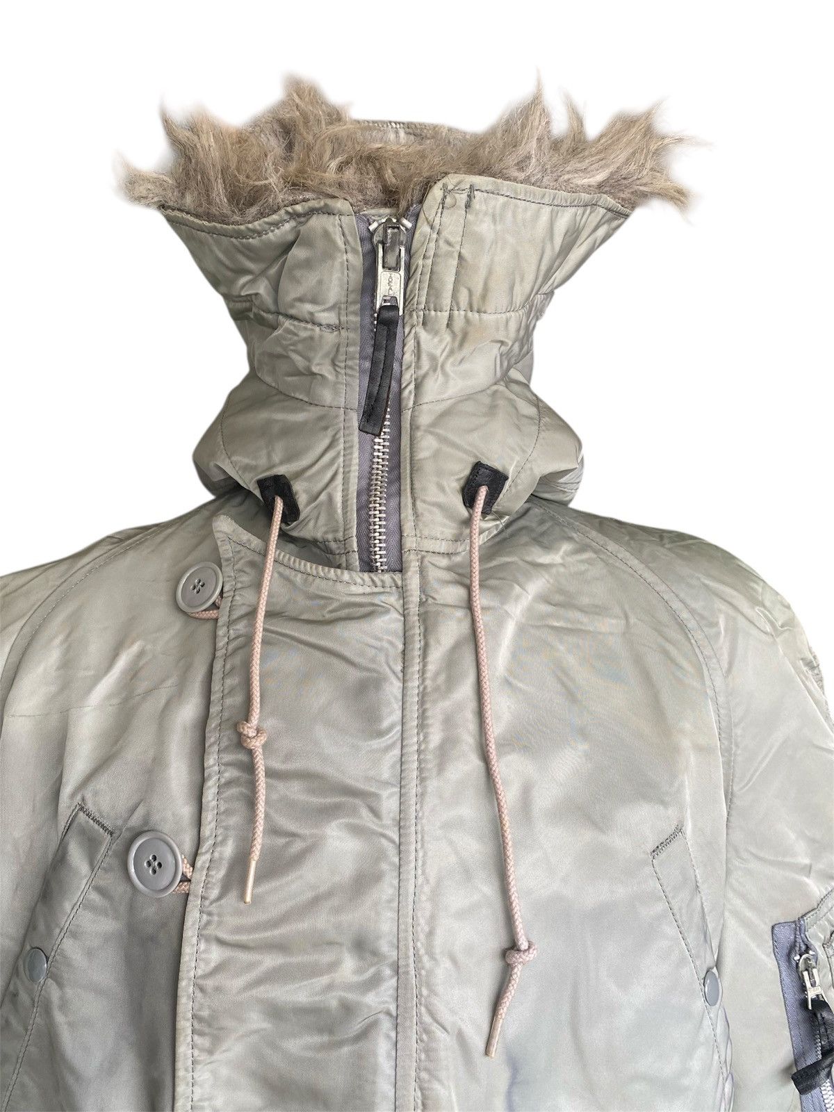 Alpha Industries Vtg N3B Alpha Bomber Jacket Heavy Size US S / EU 44-46 / 1 - 7 Thumbnail