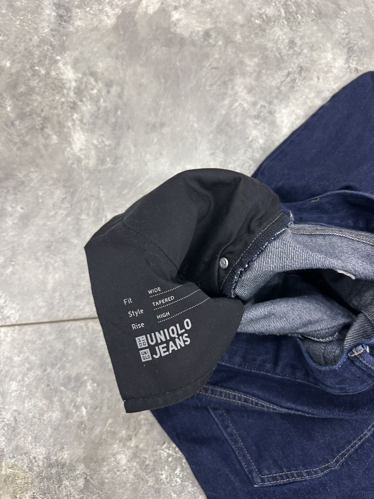 Japanese Brand Baggy Uniqlo Denim Wide Jeans Japanese Style Size US 32 / EU 48 - 4 Thumbnail
