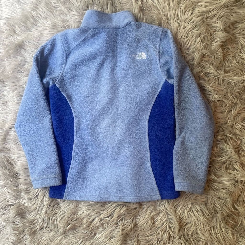 The North Face The North Face Kids light Blue Fleece Jacket size L Size L / US 10 / IT 46 - 2 Thumbnail