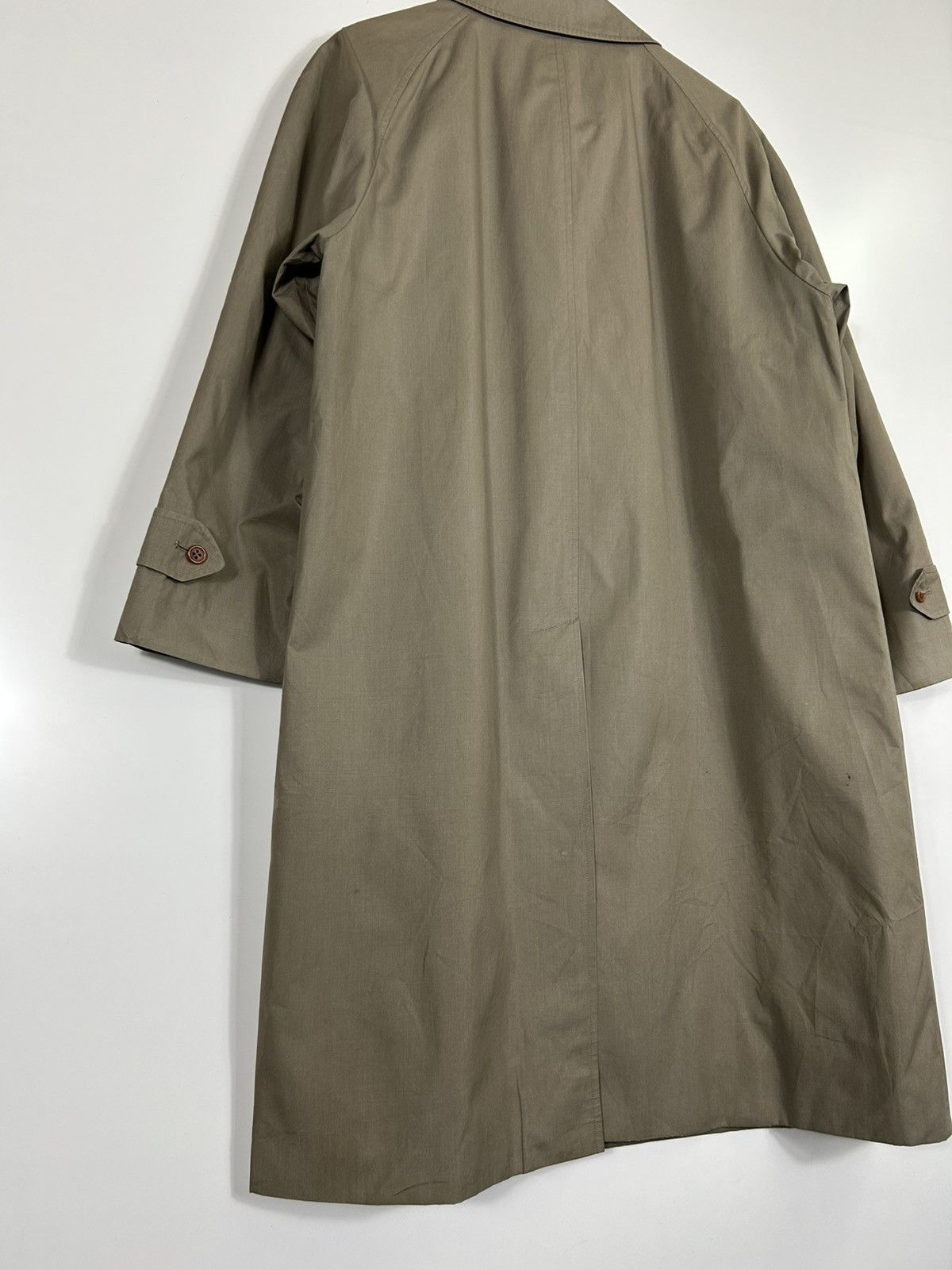 Burberry ⚡️Vintage Burberrys Button Long Coat Jacket Size US M / EU 48-50 / 2 - 14 Thumbnail