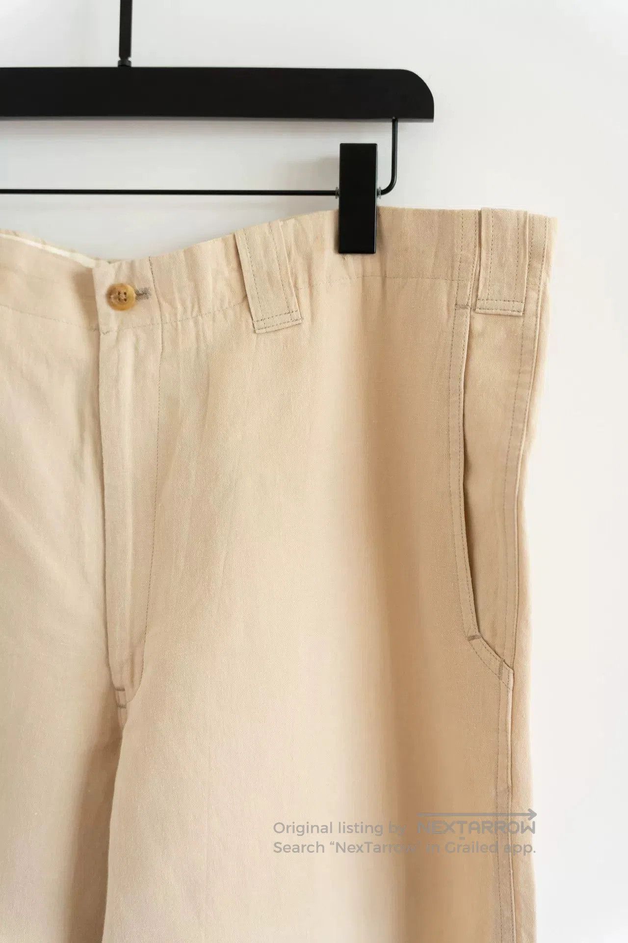 Yohji Yamamoto Yohji Yamamoto Linen Wide Leg Trousers. Size US 27 - 3 Thumbnail
