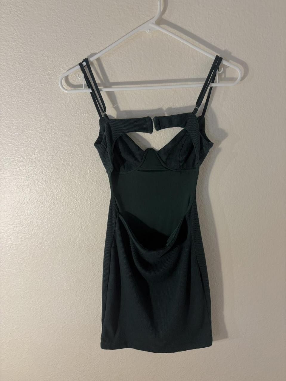 PRINCESS POLLY lucy in the sky green mini dress Size XS / US 0-2 / IT 36-38 - 2 Thumbnail