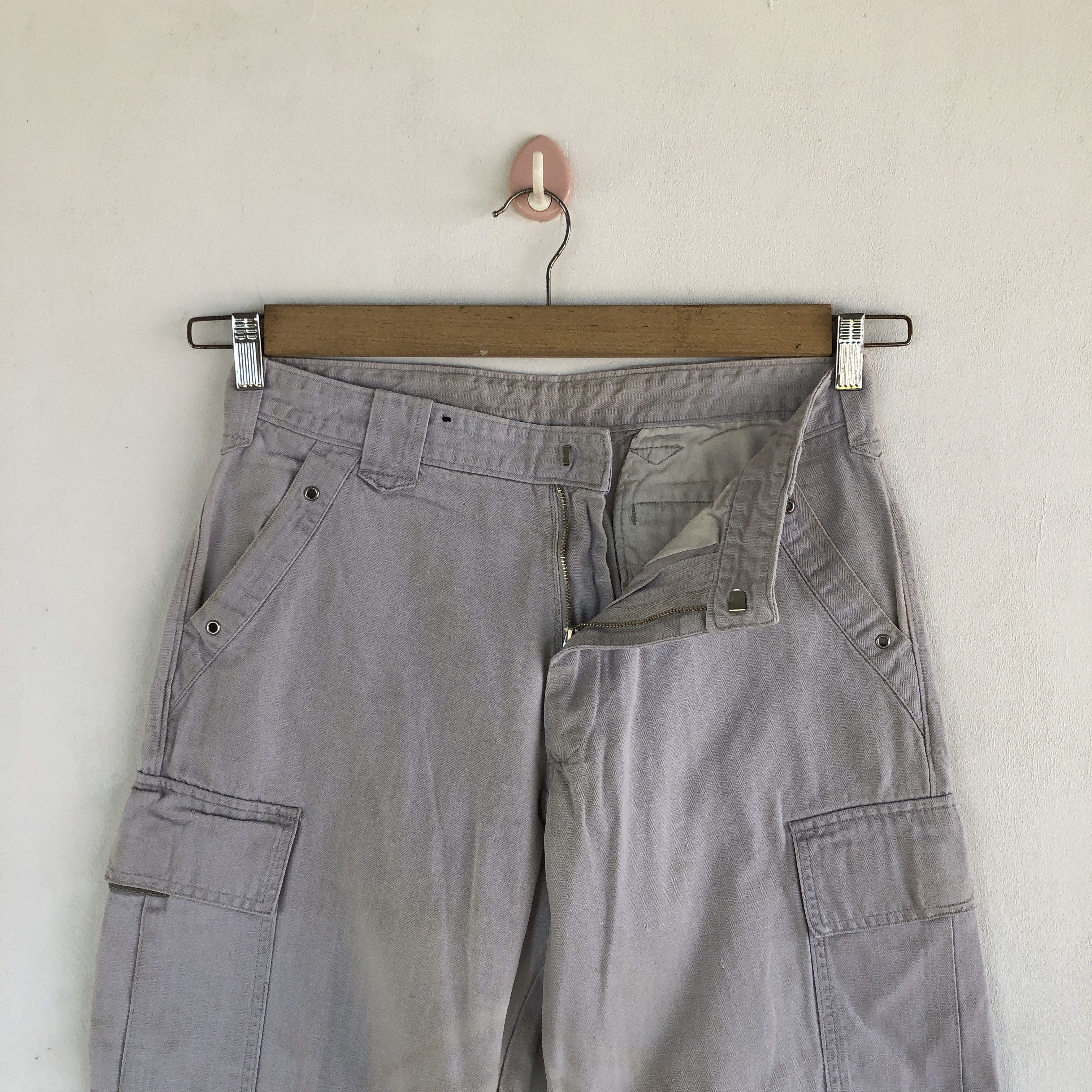 Japanese Brand Vintage Tora Cargo Pants Japanese Workers Fatigue Trousers Size US 30 / EU 46 - 5 Thumbnail